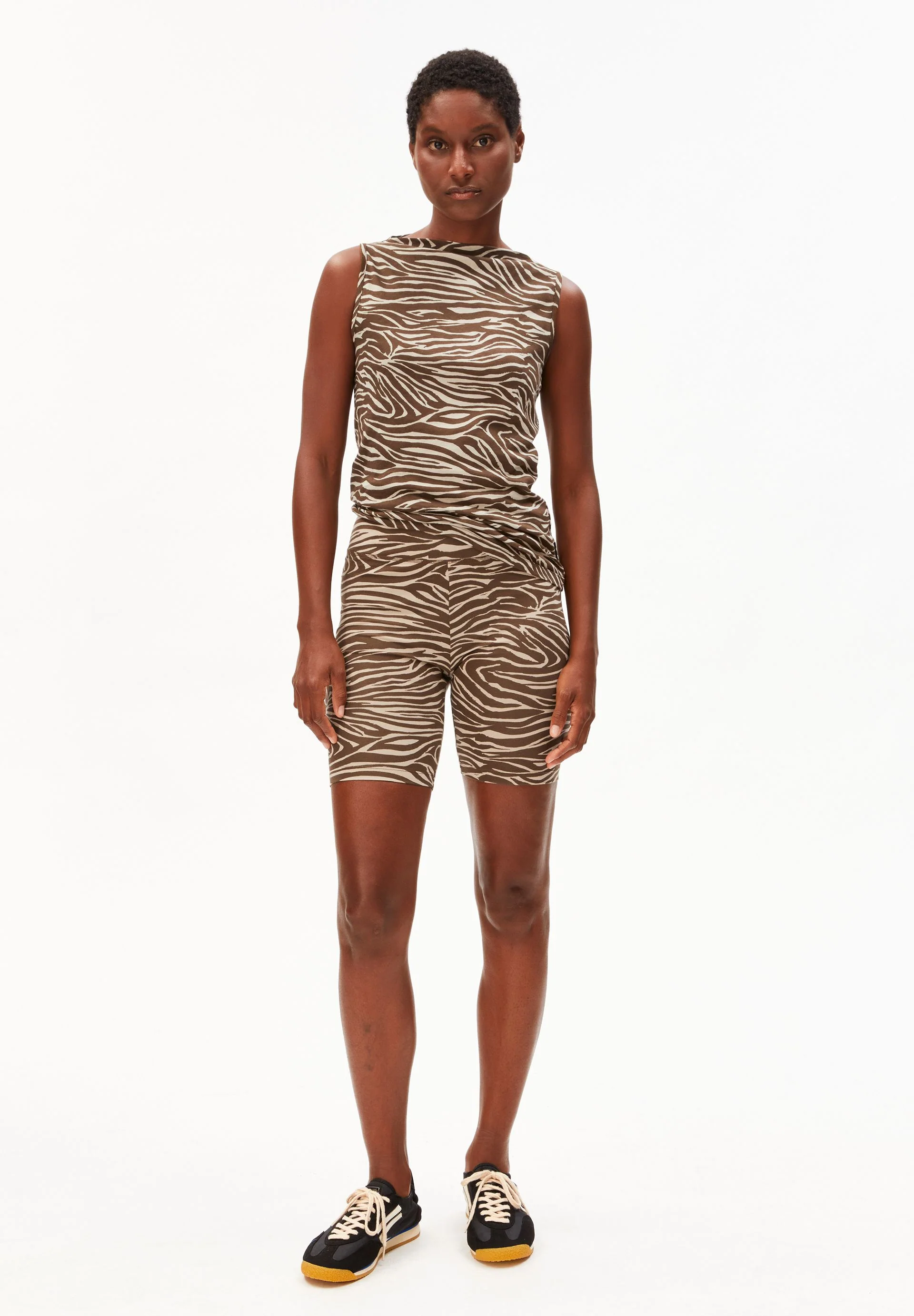 NEDAA ZEBRA MUSTER SHORTS | sandstone - Image 5