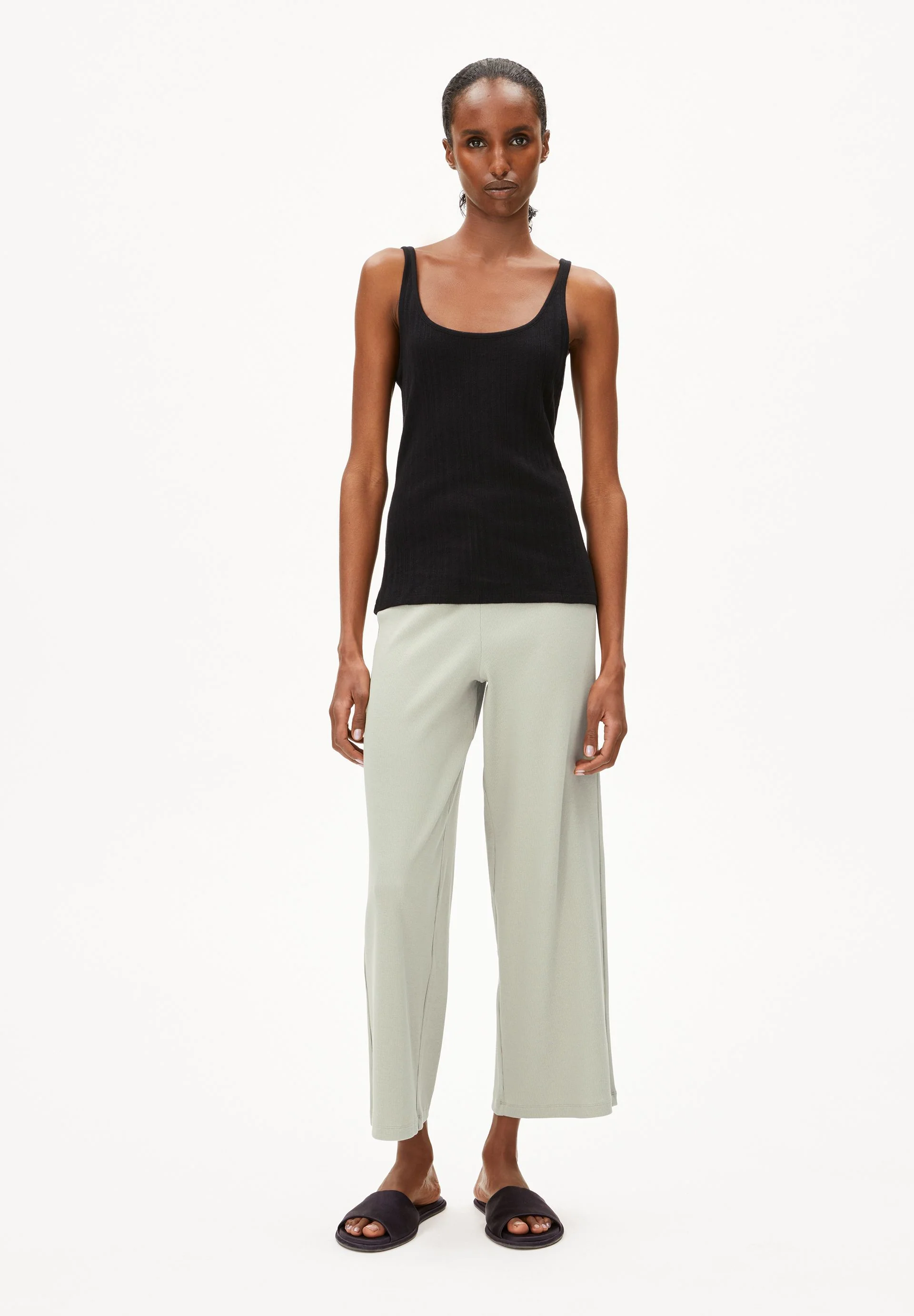 NIANAA RIPP-HOSE | seagreen - Image 5