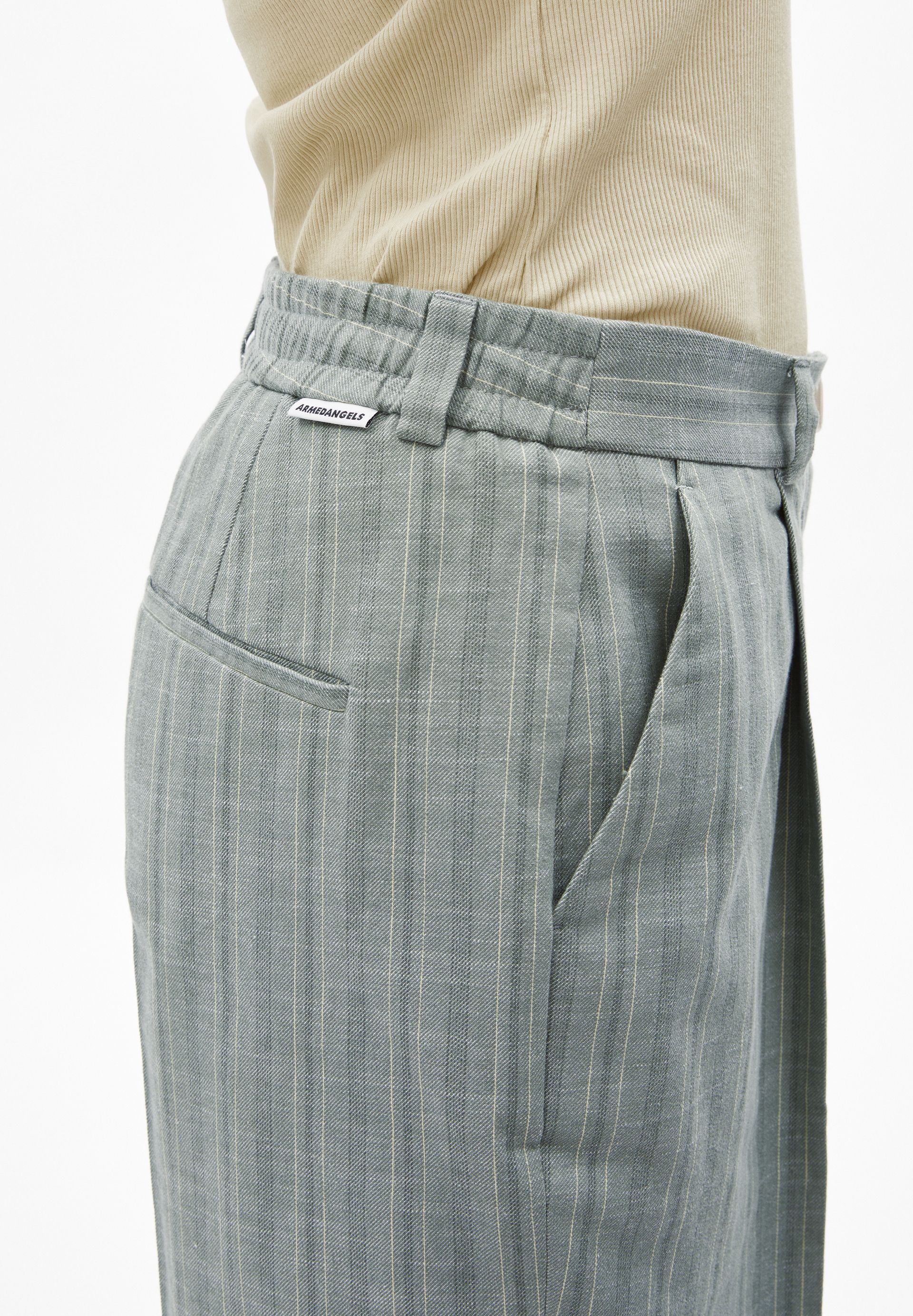 NUMAALI STRIPE | seagreen-light oatmilk - Image 3