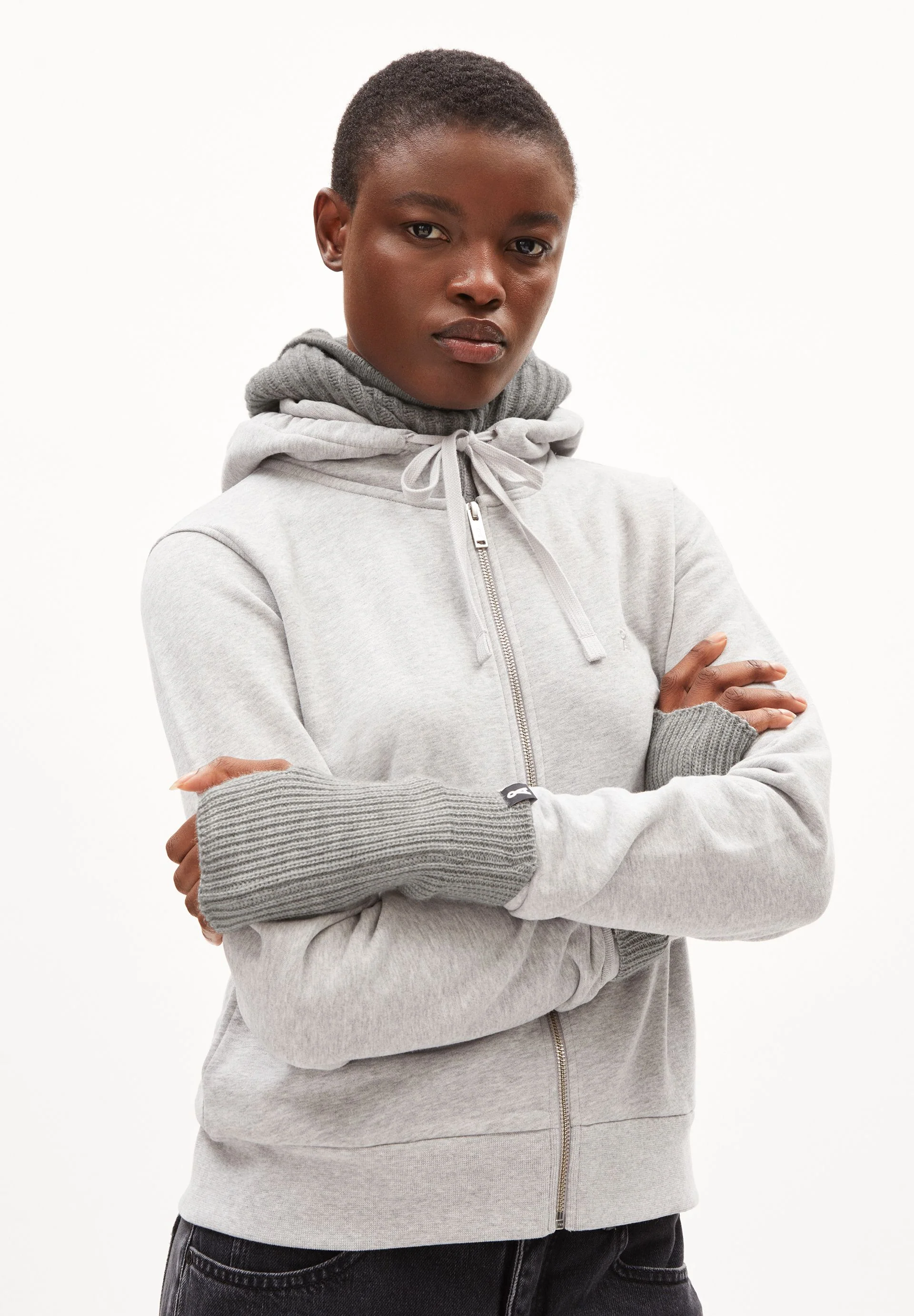 NUNAAS | light grey melange - Image 3