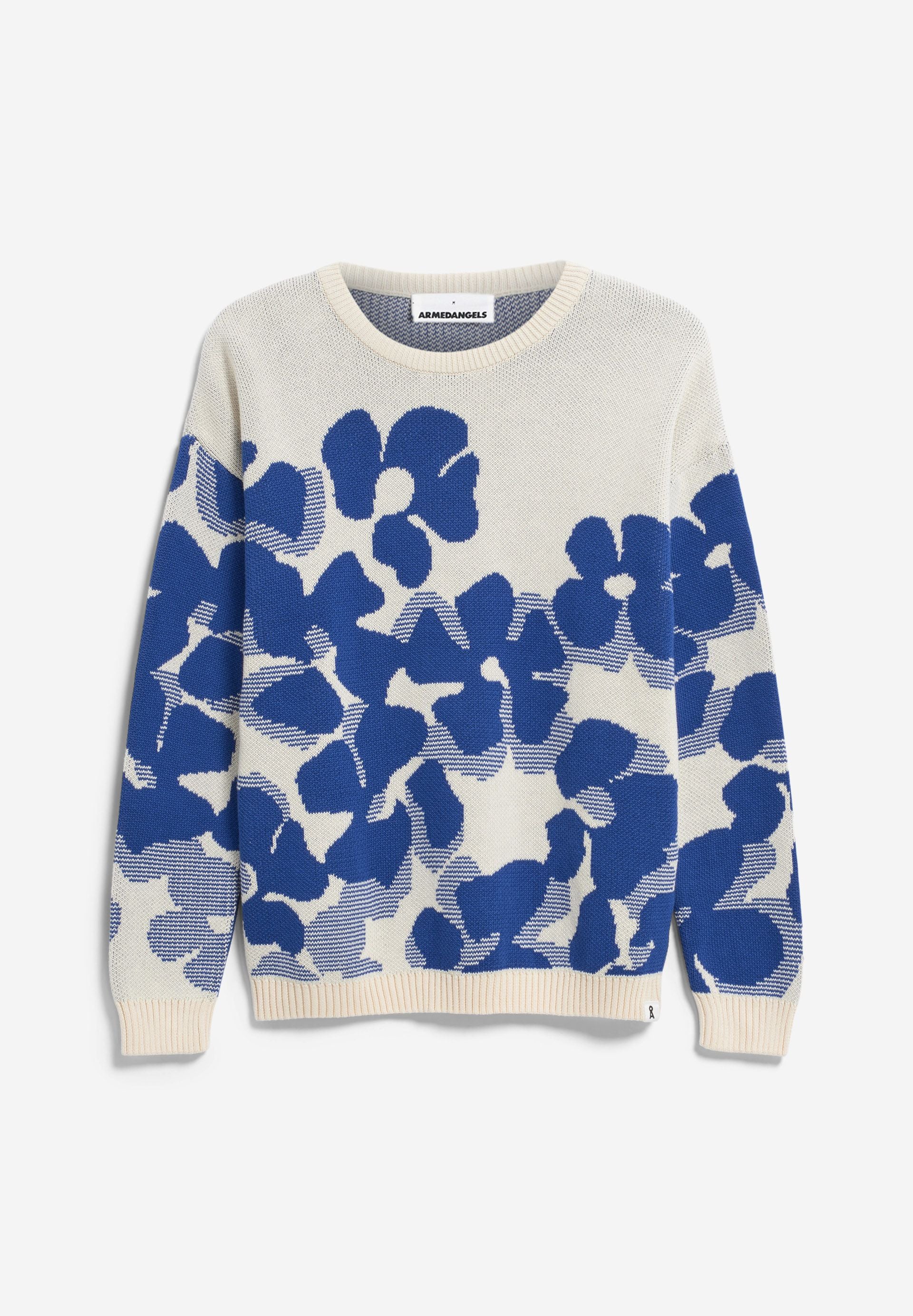 OLESSYAA AQUA FLORAL | oatmilk-dynamo blue - Image 6