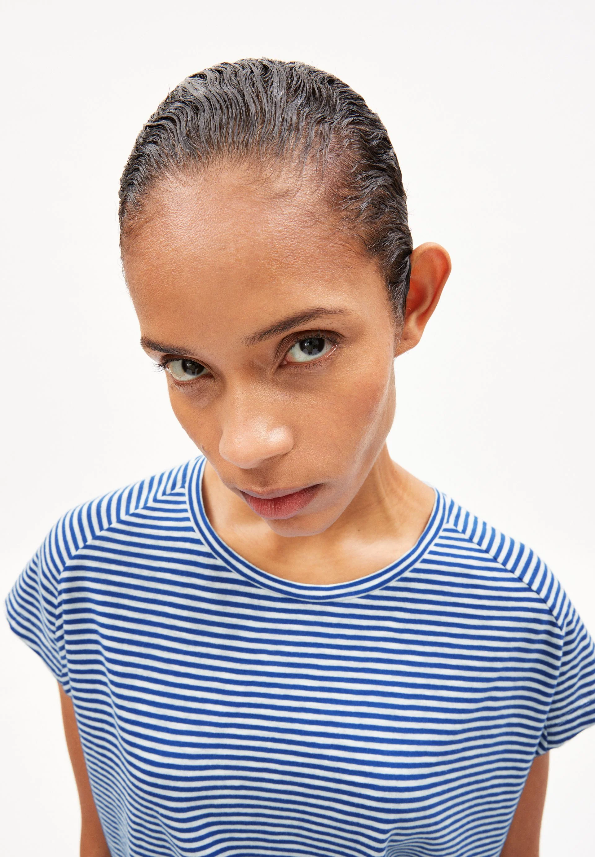 ONELIAA LOVELY STRIPES T-SHIRT | dynamo blue-oatmilk - Image 3