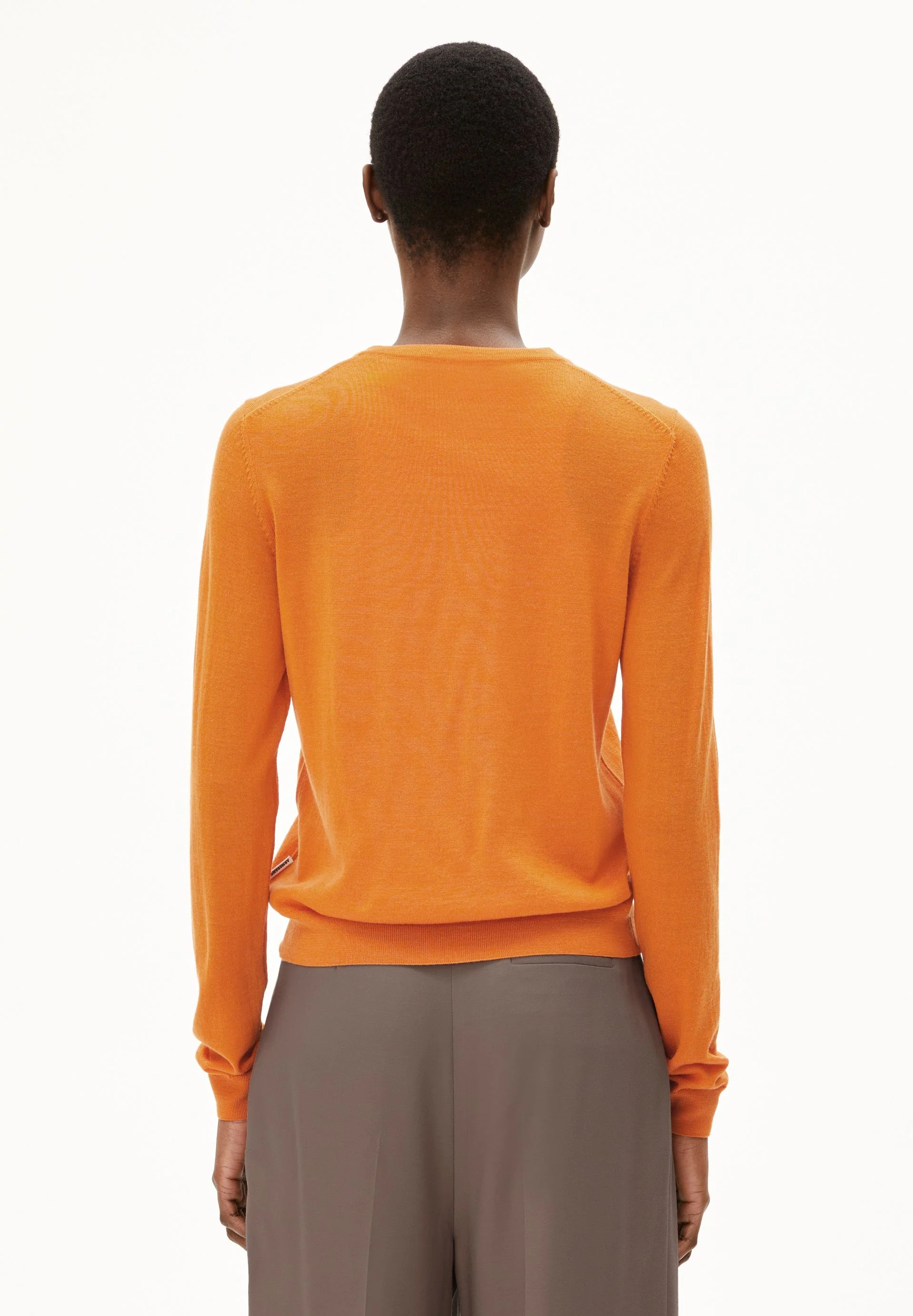 OPHALIAA MERINO STRICKJACKE | amberglow - Image 2
