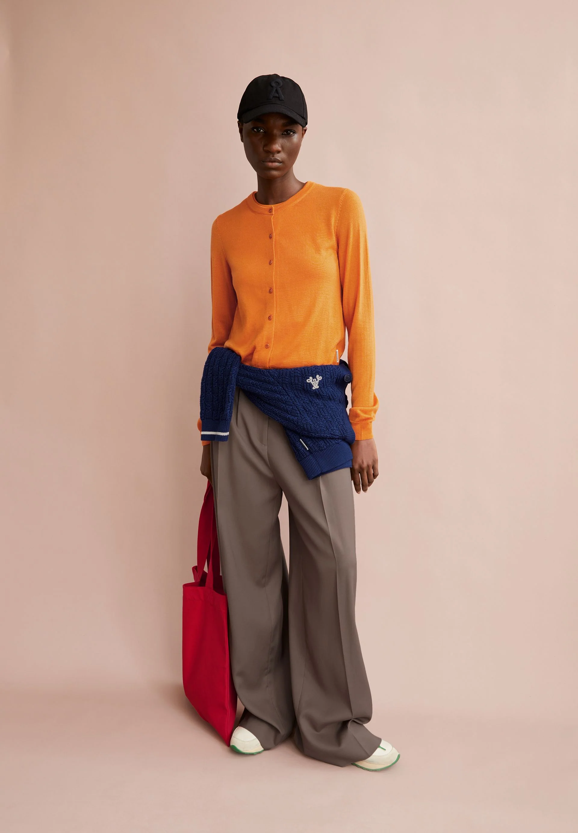 OPHALIAA MERINO STRICKJACKE | amberglow - Image 4