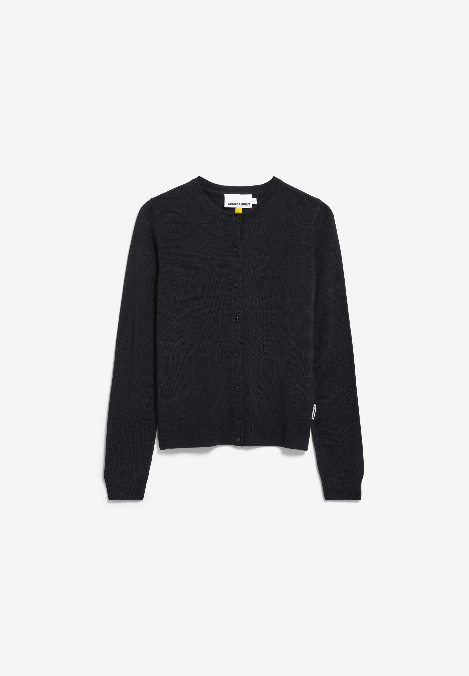 OPHALIAA MERINO STRICKJACKE | black - Image 6