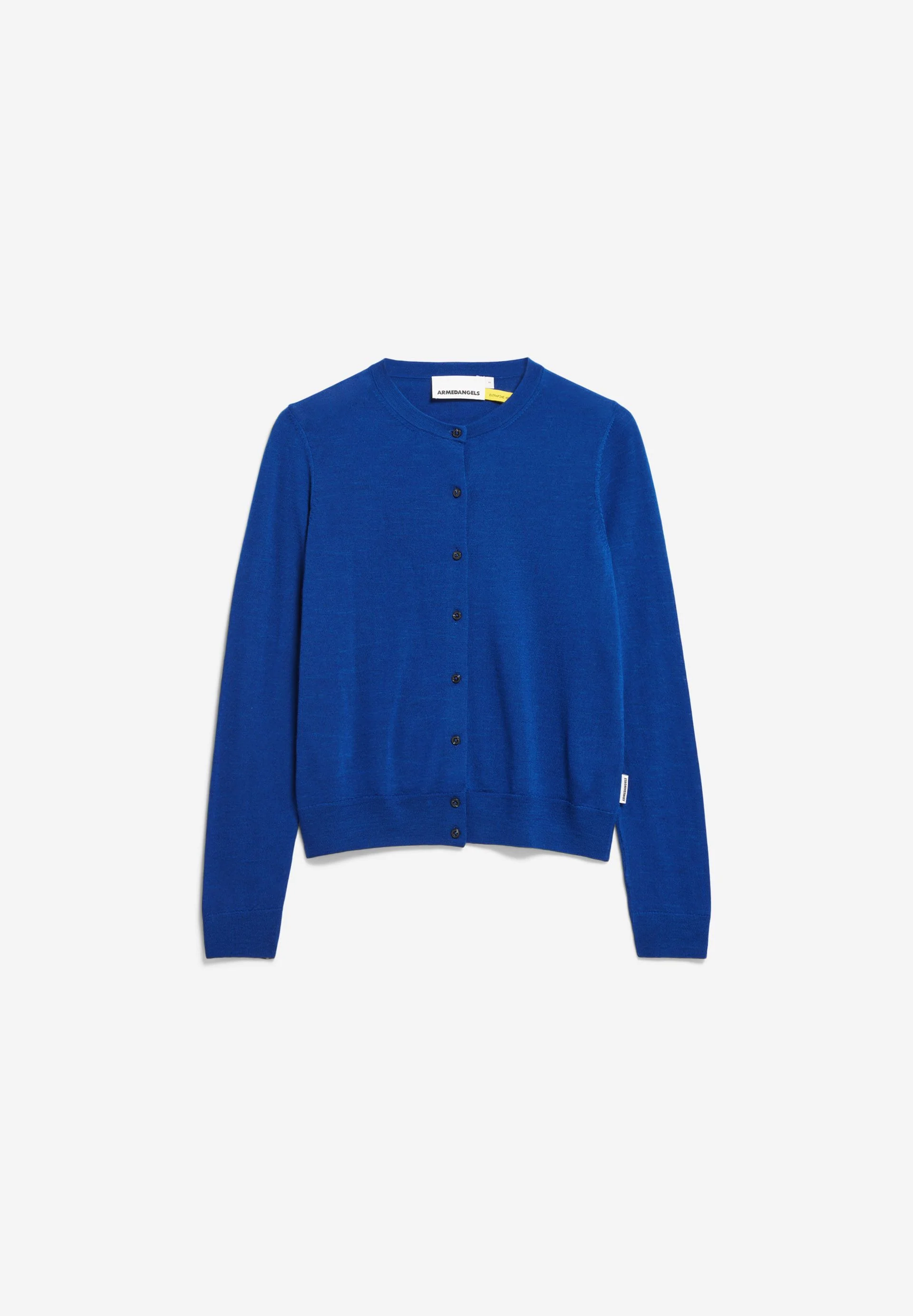 OPHALIAA MERINO STRICKJACKE | lapis blue - Image 6