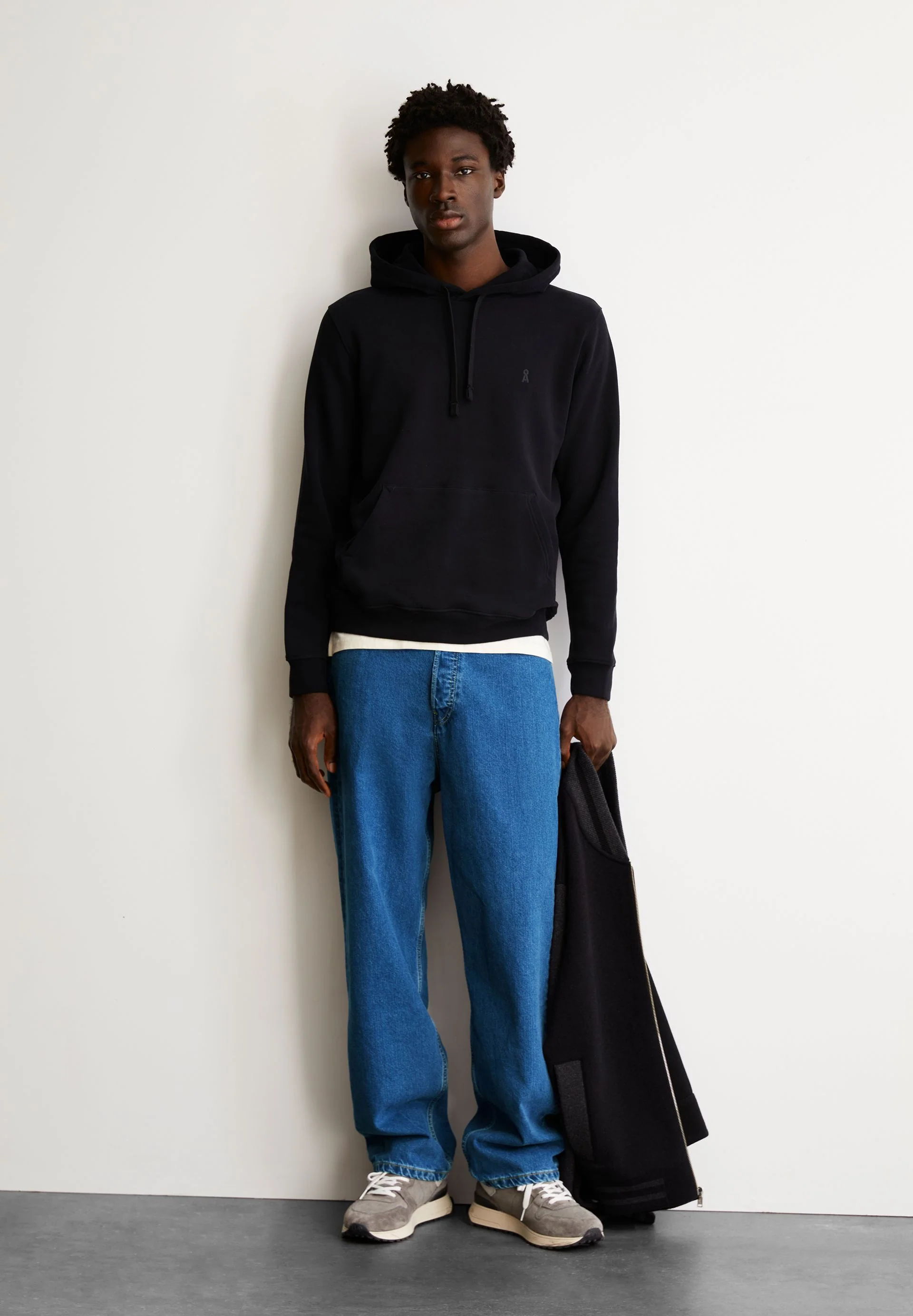 PAARLO FLEECE SWEATHOODIE | black - Image 4