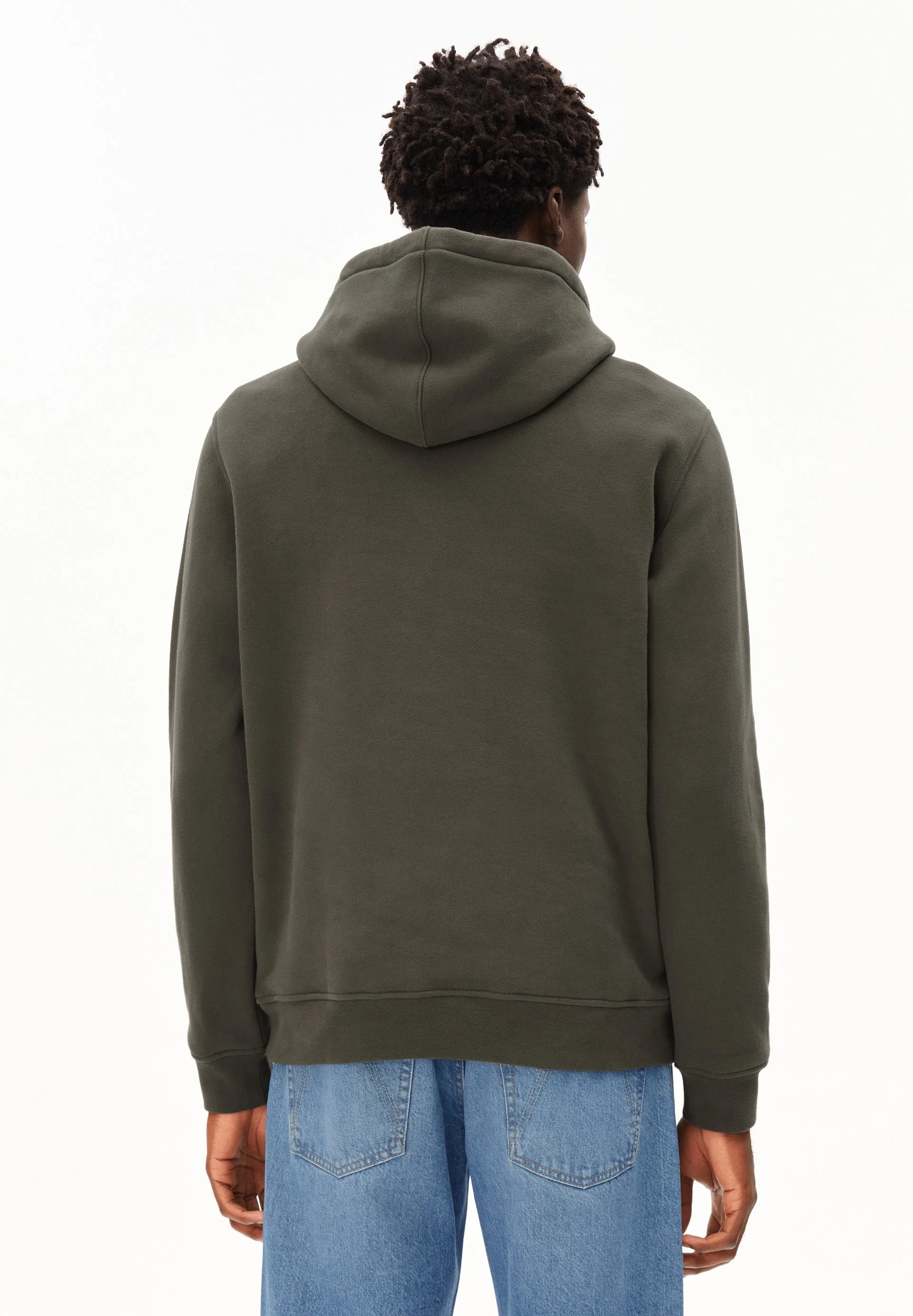 PAARLO FLEECE SWEATHOODIE | forest pine - Image 2