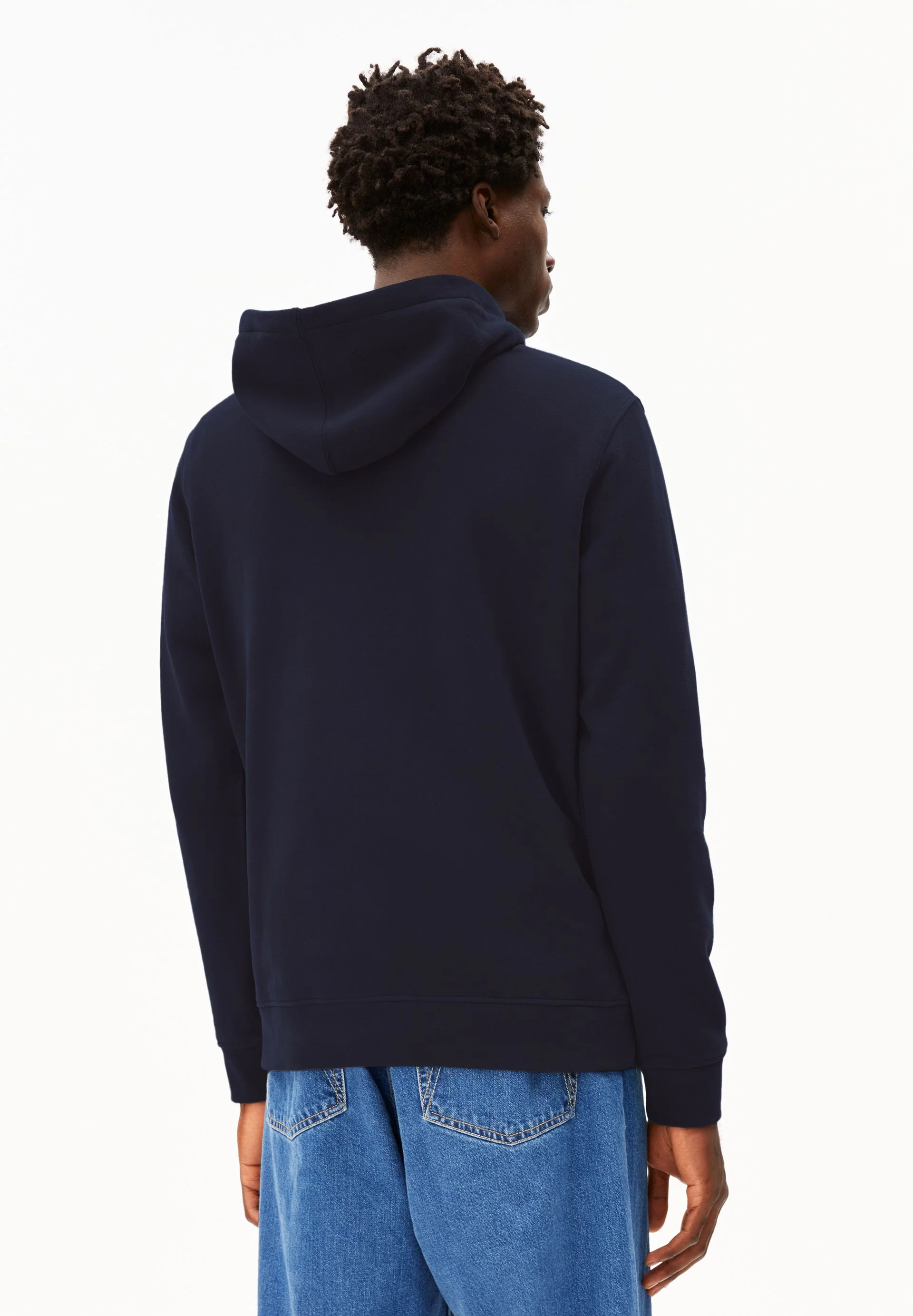 PAARLO FLEECE SWEATHOODIE | night sky - Image 2