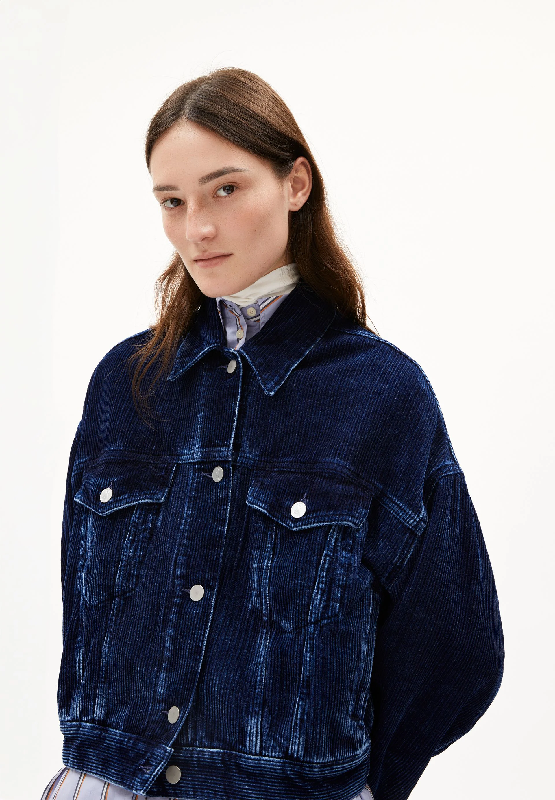 PAASITHE INDIGO CORD JACKE | indigofera - Image 3