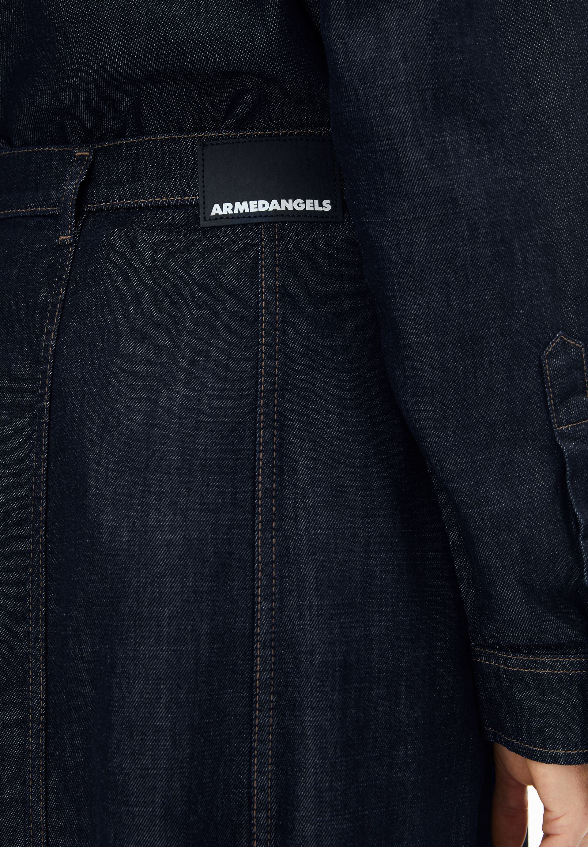 PANELLED JEANS-MIDI-ROCK | rinse - Image 3