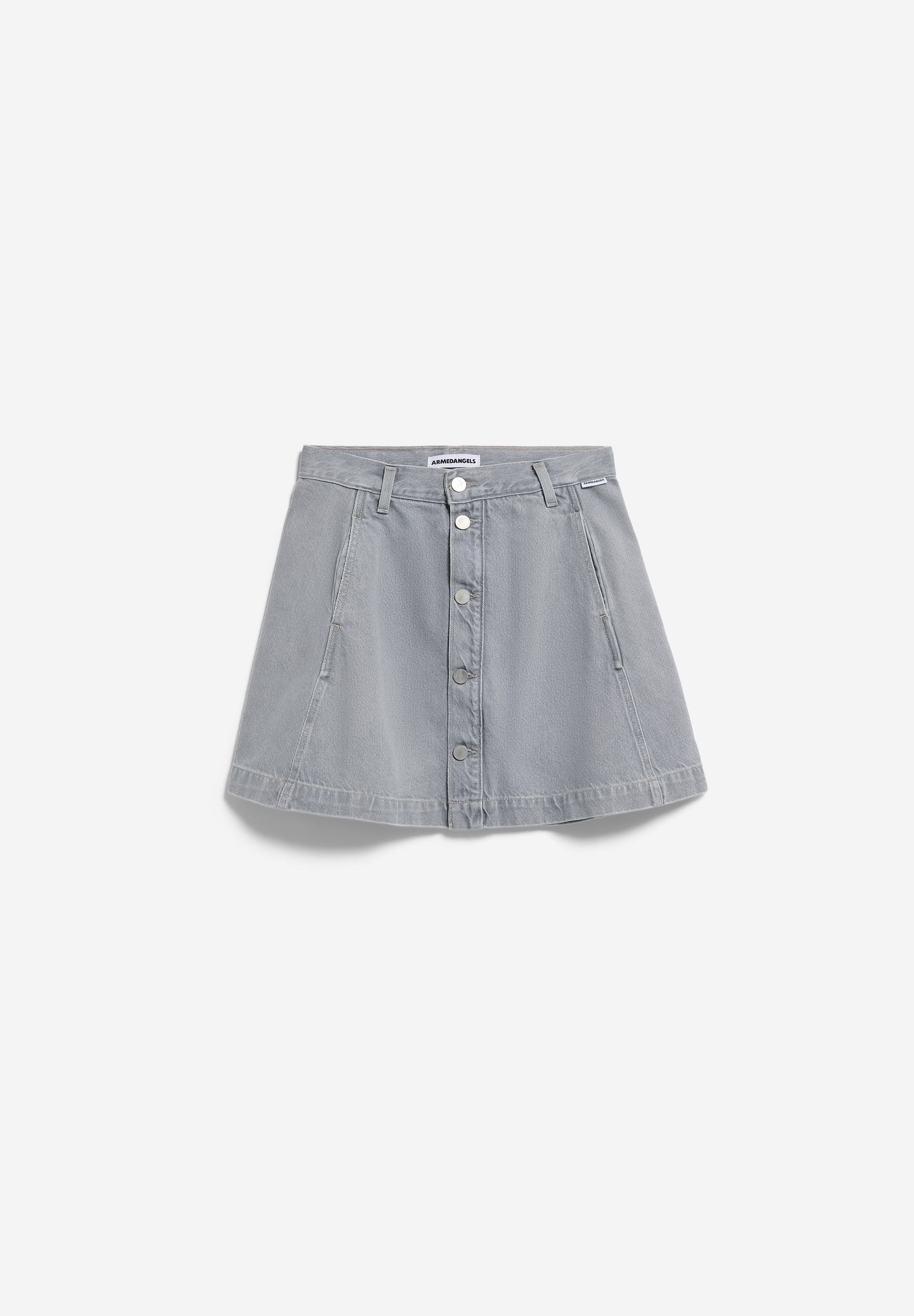 PANELLED JEANS-MINI-ROCK | loa - Image 6