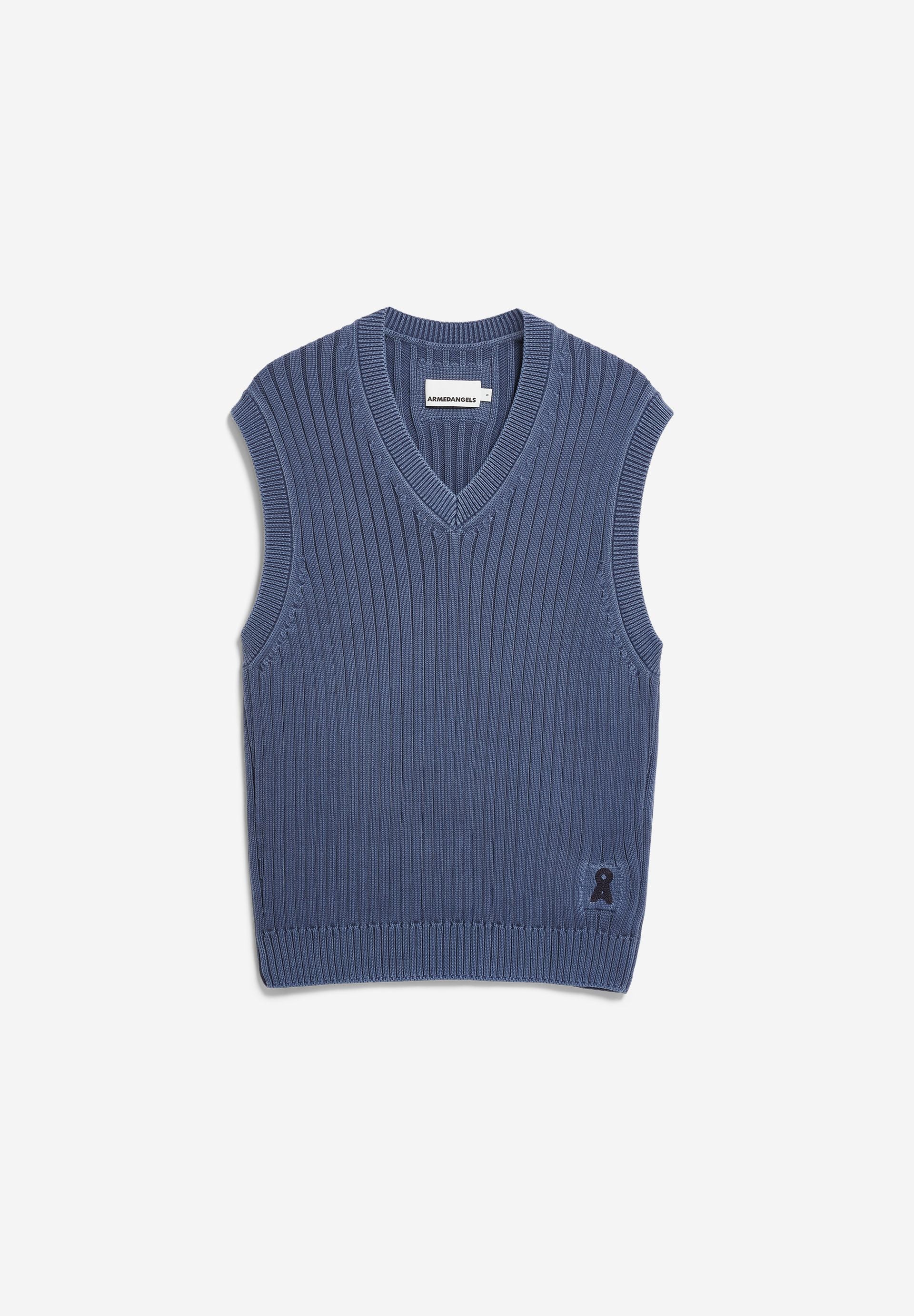 PIGMENT DYE PULLUNDER | light tinted navy - Image 6