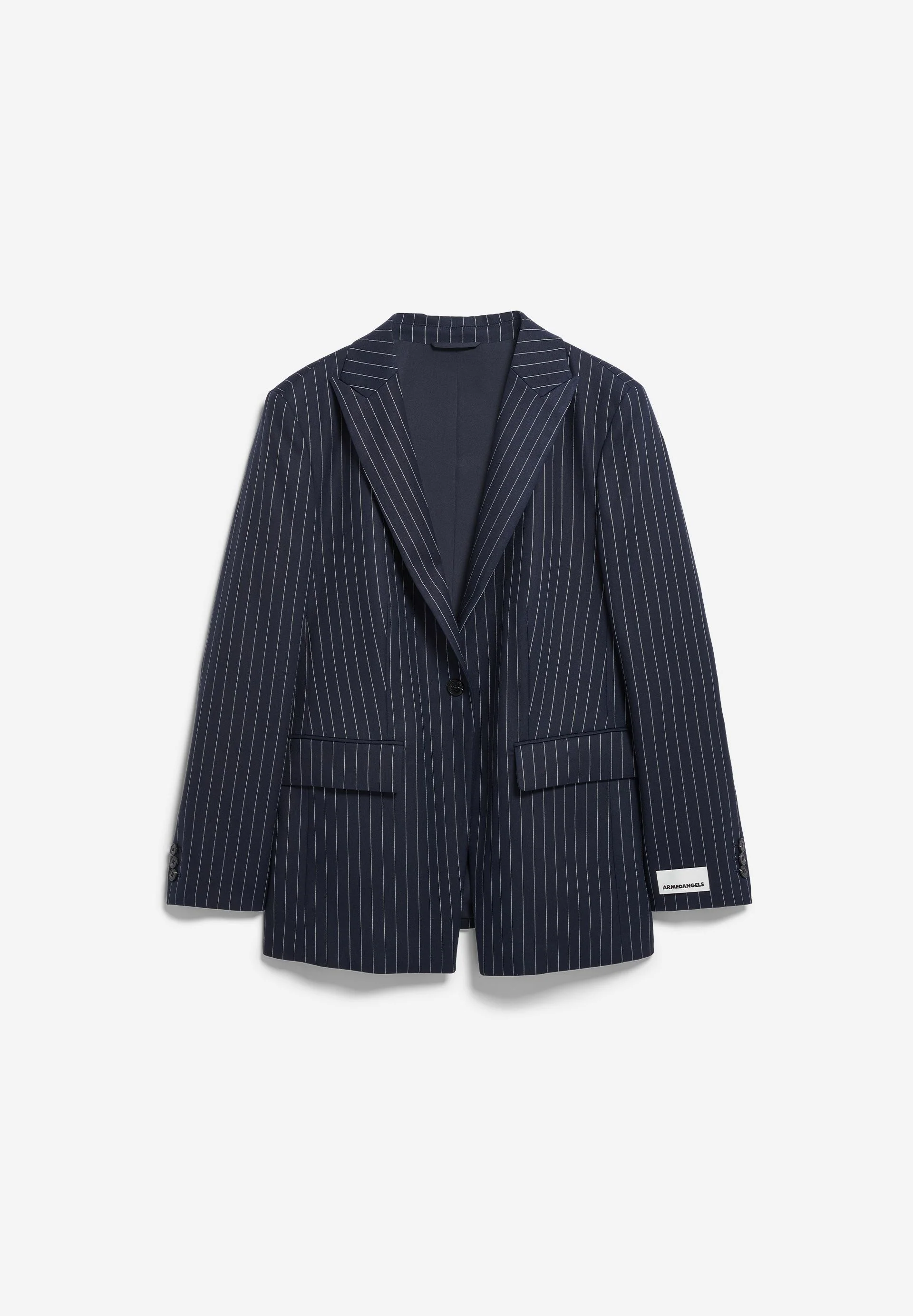 MIKULAA NADELSTREIFENBLAZER | night sky-white - Image 7