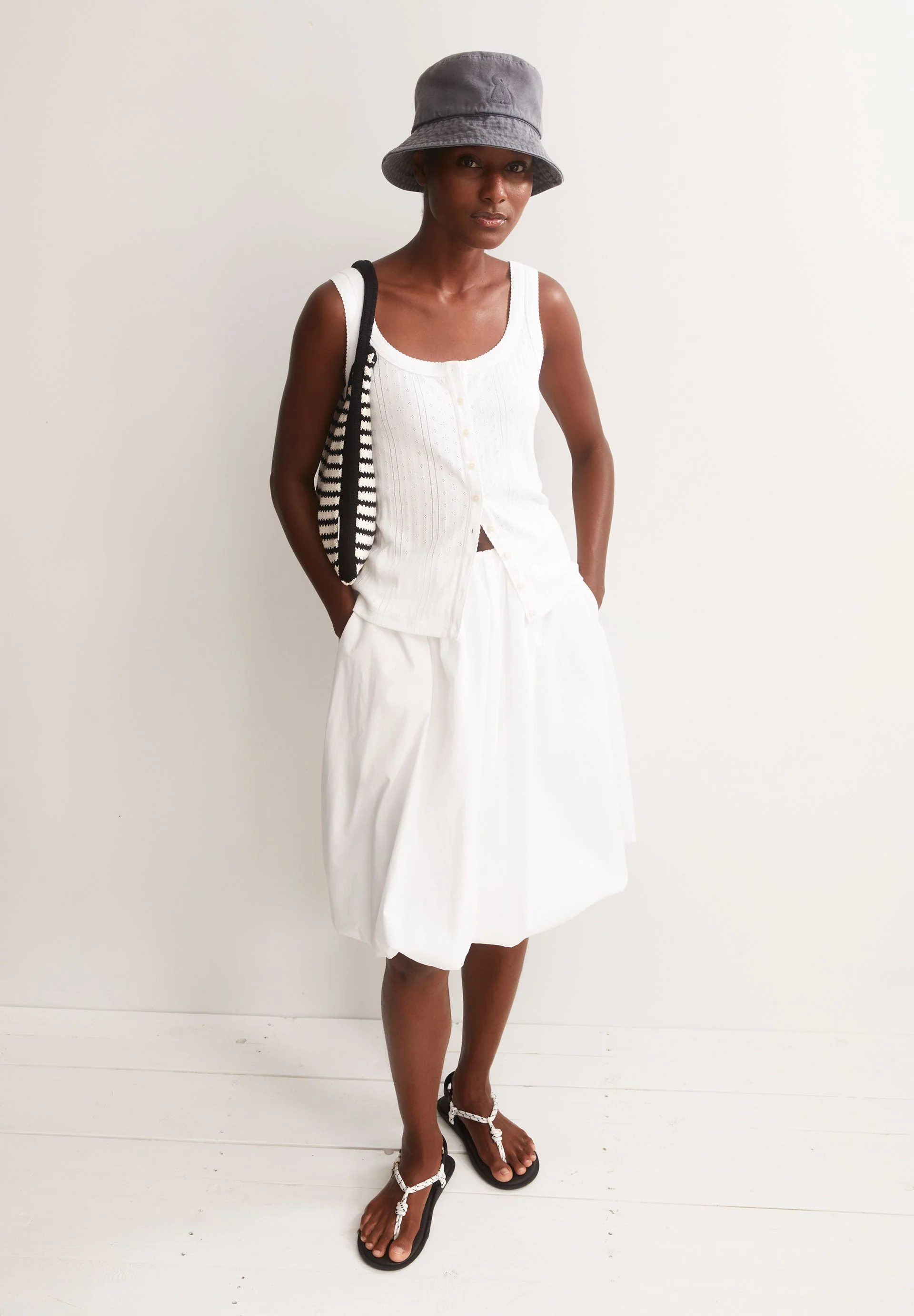 POINTELLE TOP | white - Image 4