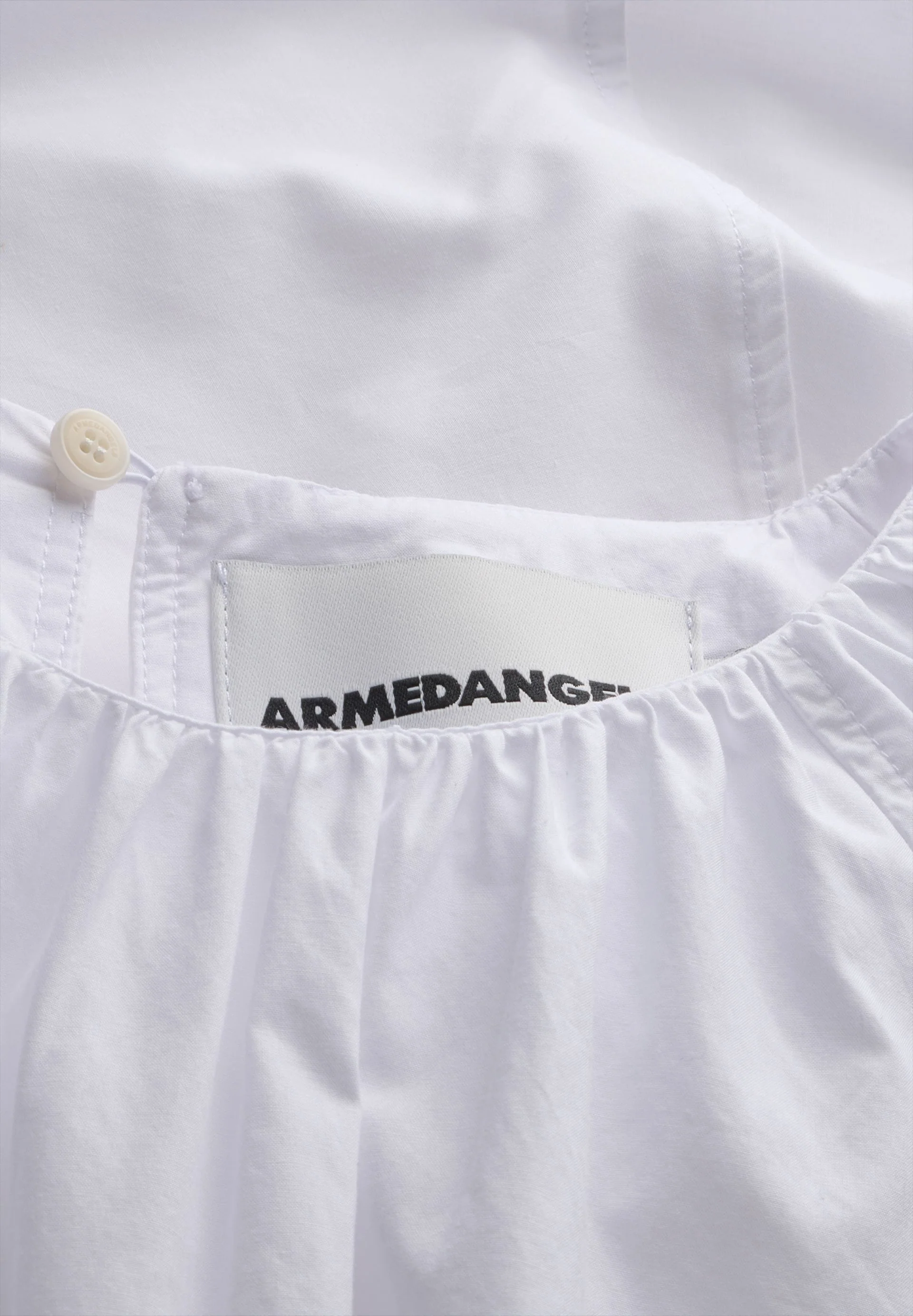 POPLIN BALLONÄRMEL-BLUSE | white - Image 6