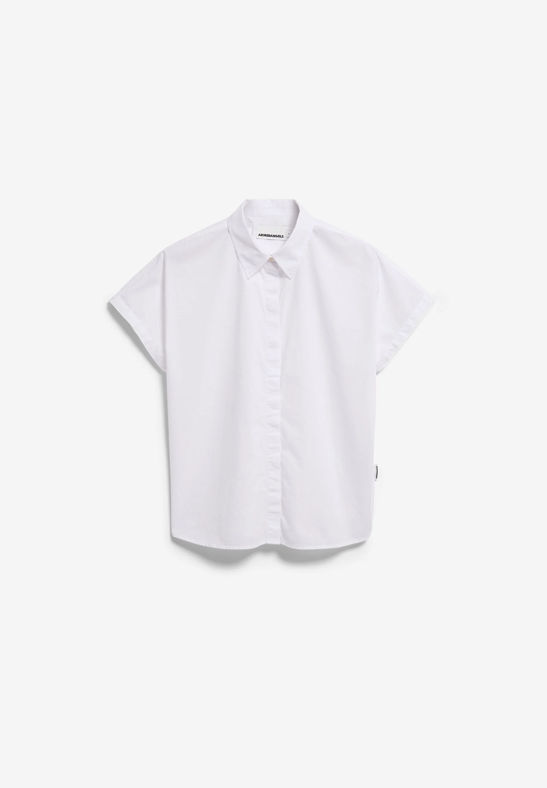 POPLIN LARISAANA BLUSE | white - Image 6