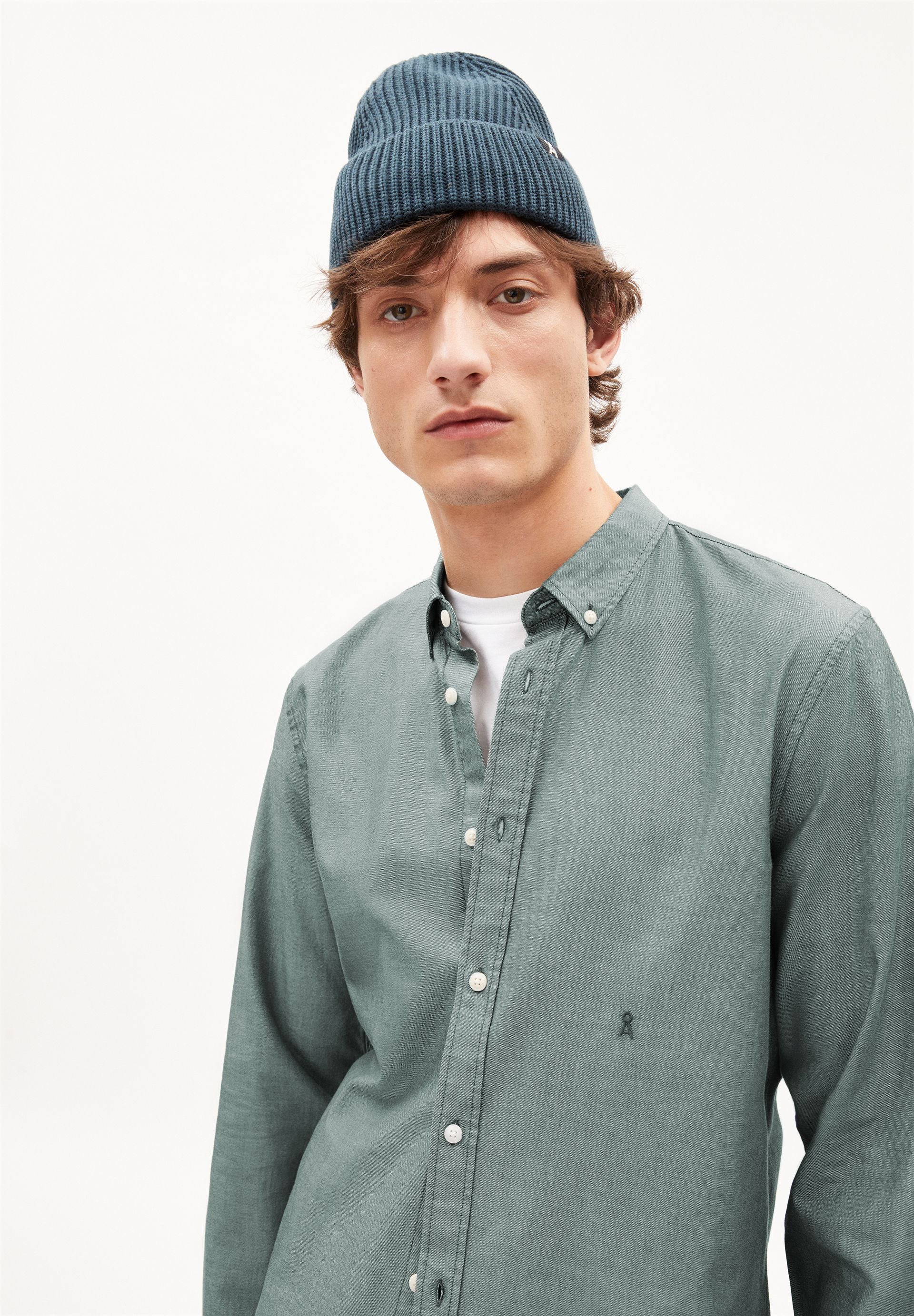 QUAASA LANGARMHEMD | boreal green - Image 3
