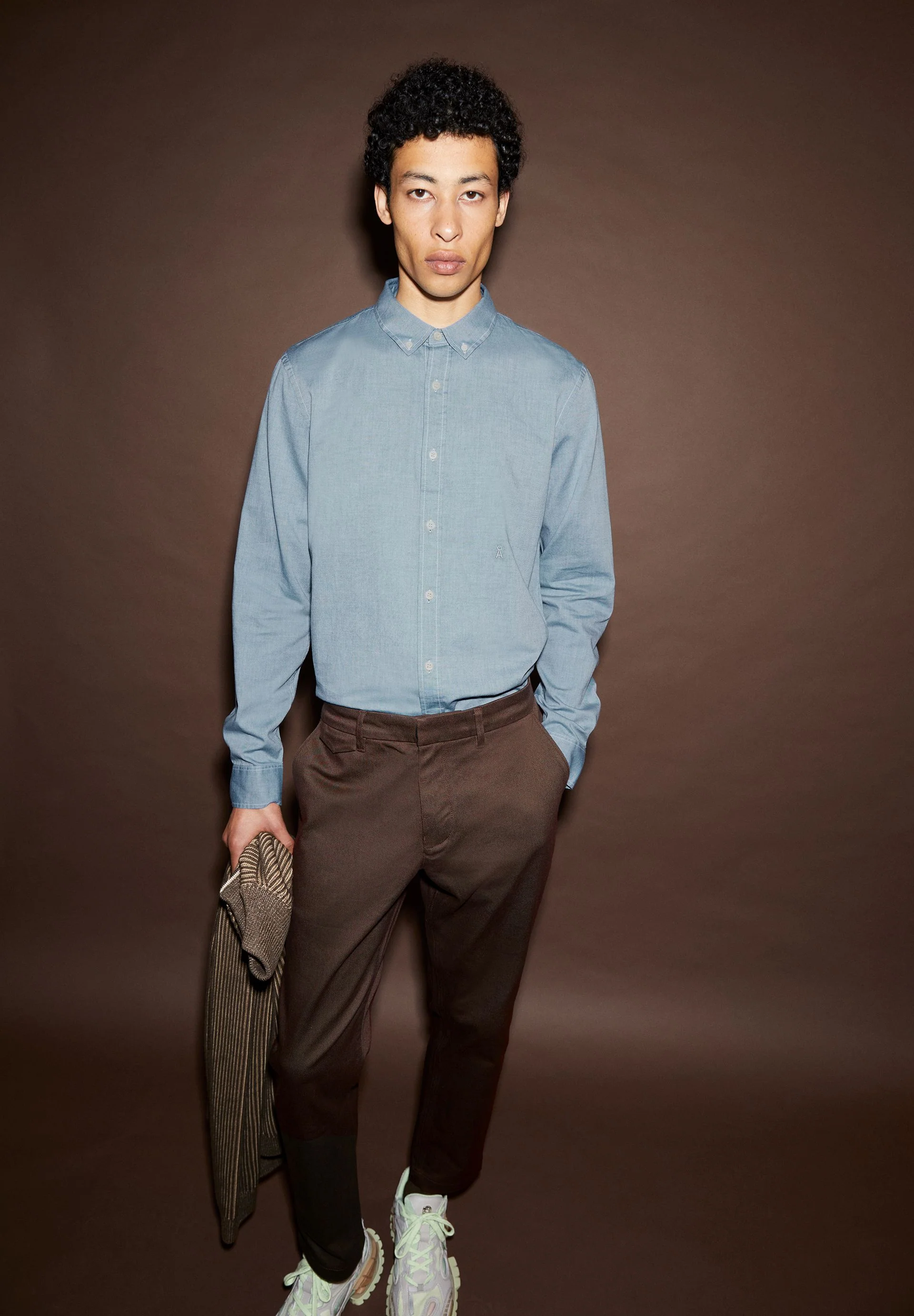 QUAASA LANGARMHEMD | deep teal - Image 4