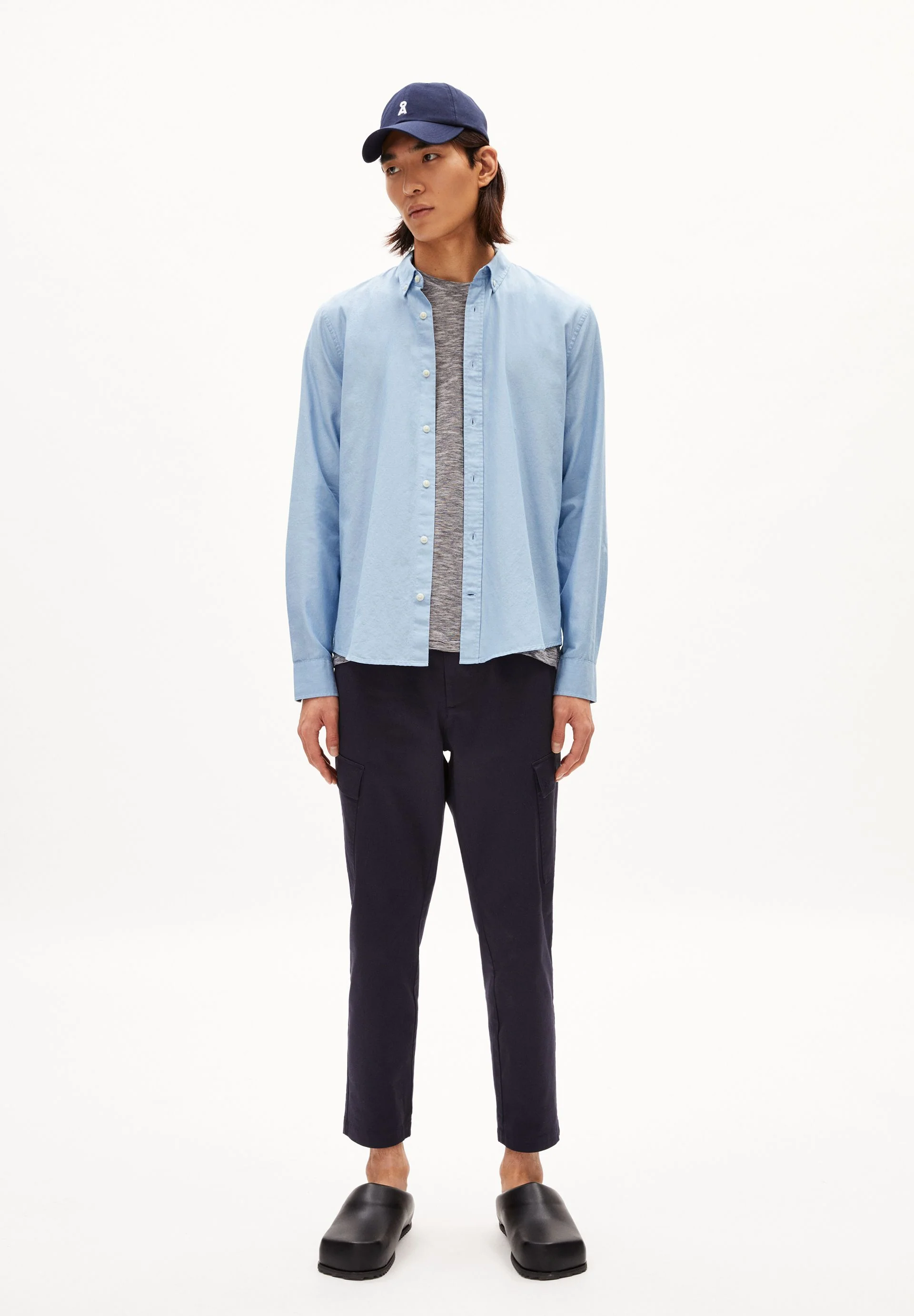 QUAASA LANGARMHEMD | iceberg blue - Image 5