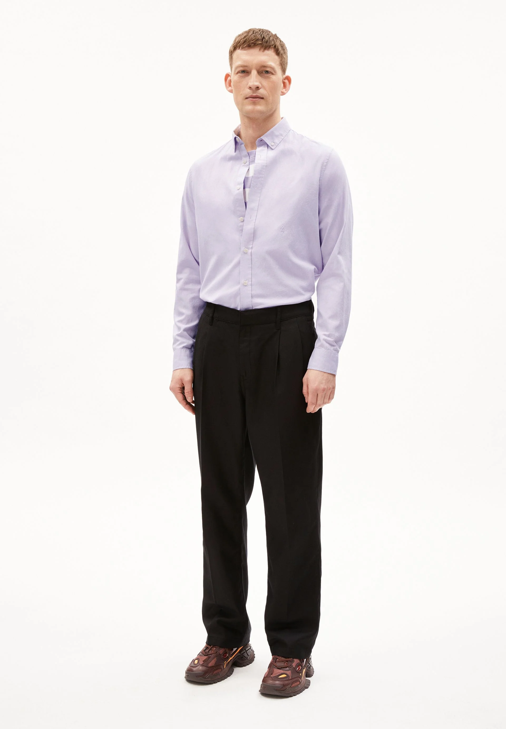 QUAASA LANGARMHEMD | lavender light - Image 5