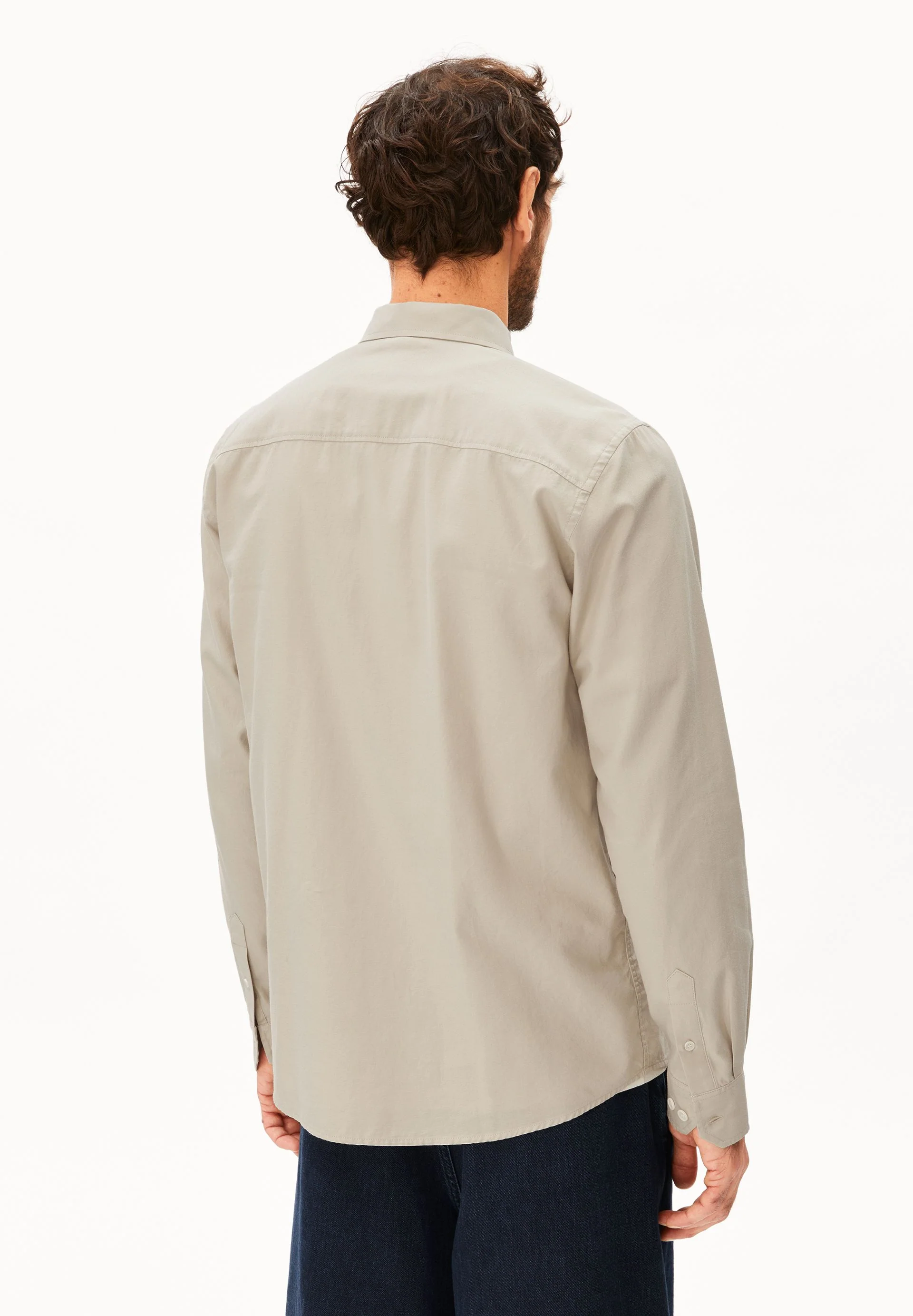 QUAASA LANGARMHEMD | sandstone - Image 2