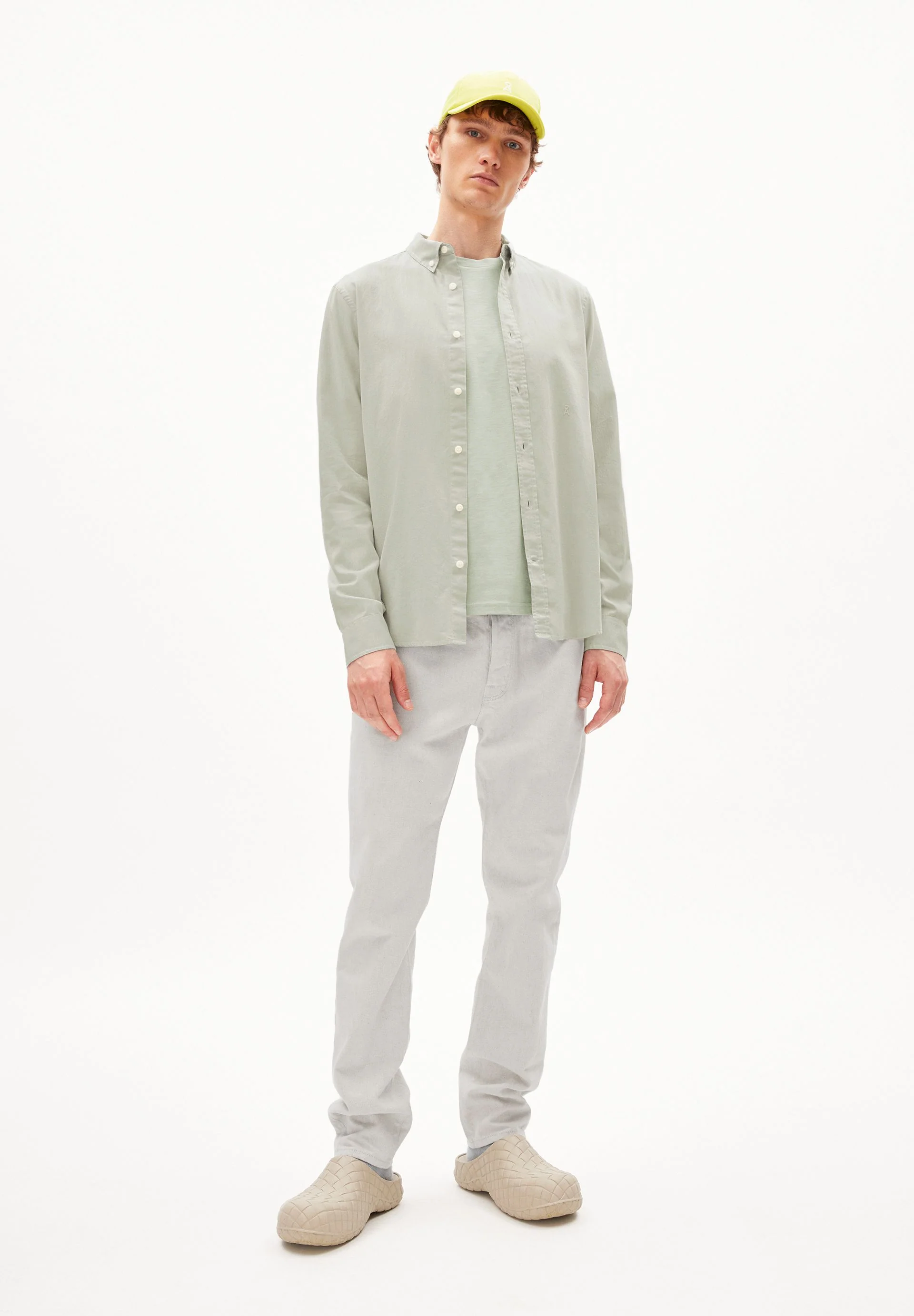 QUAASA LANGARMHEMD | seagreen - Image 5