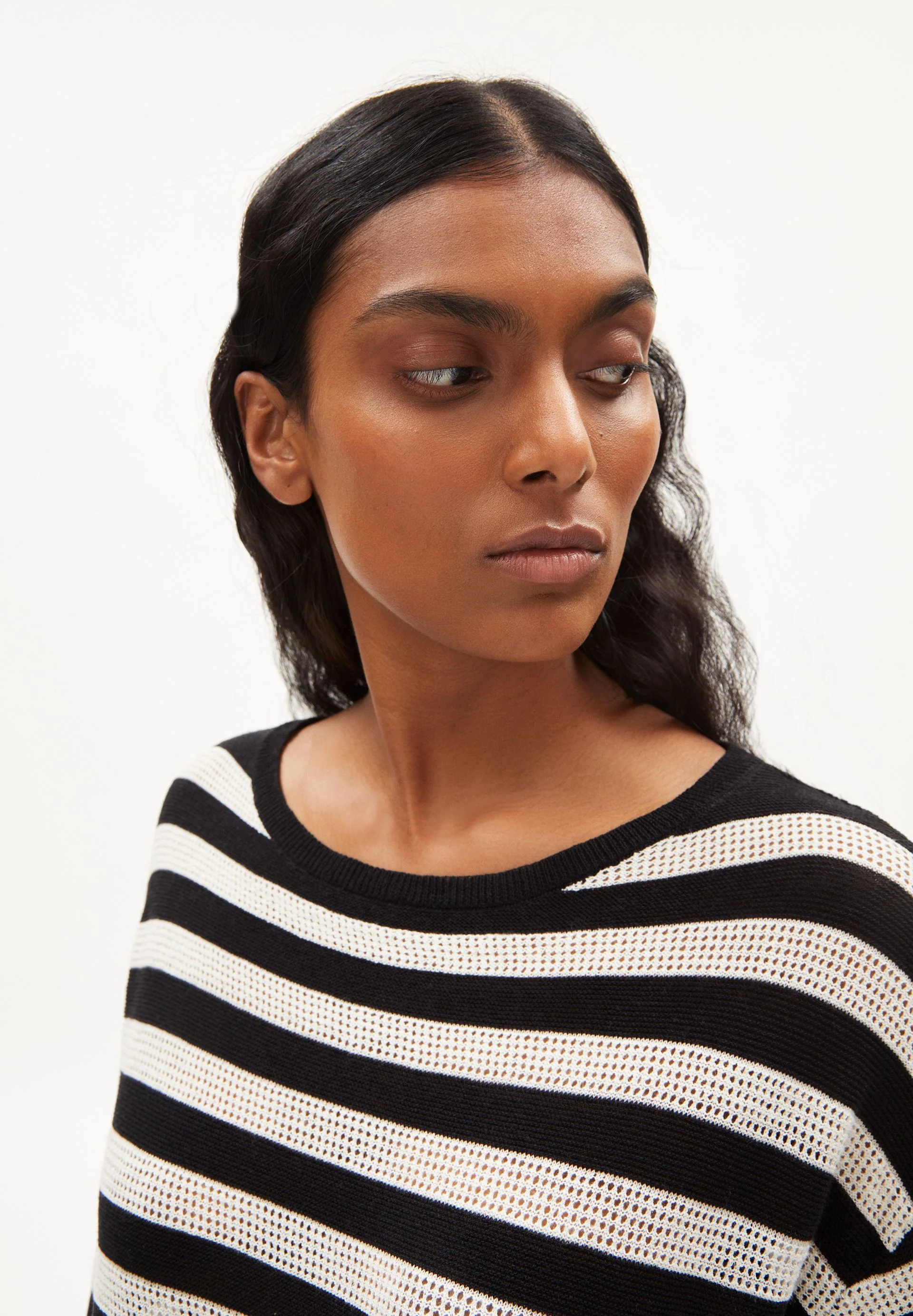 RATHAA STRIPES | black-off white - Image 3