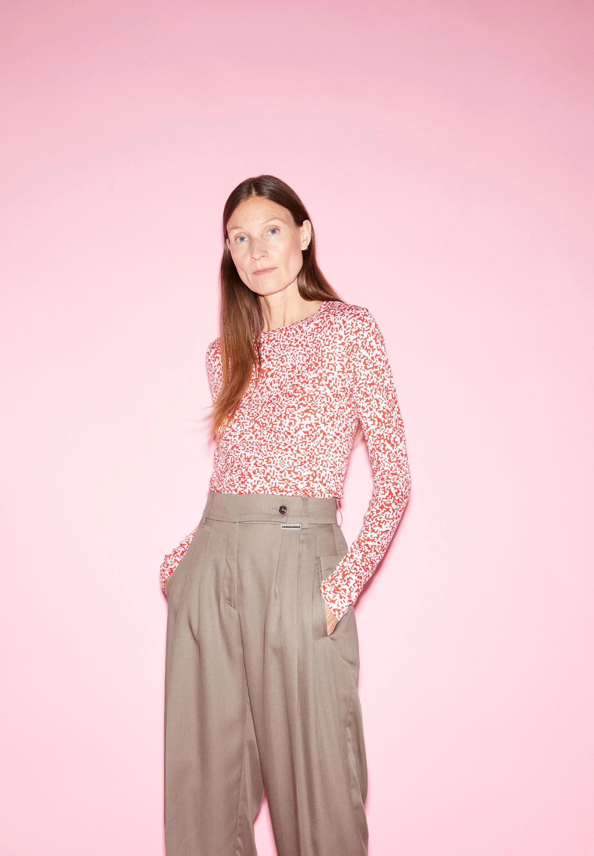 RICCAARDA PIXXEL AOP | pink light - Image 4