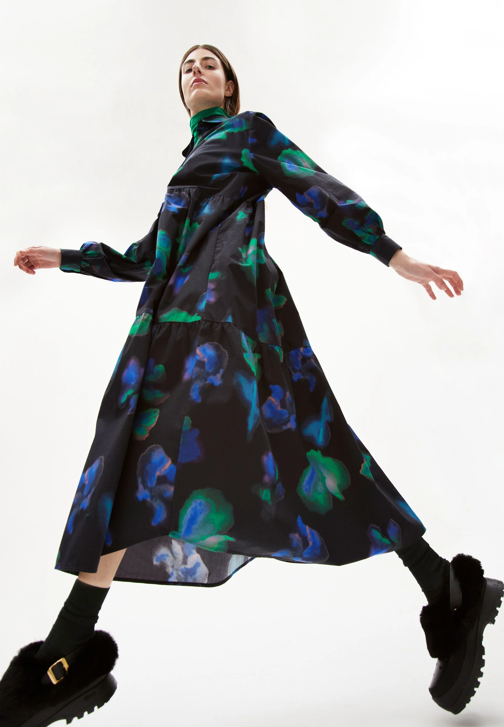 SAAFIR GLITCH FLORAL | black - Image 4