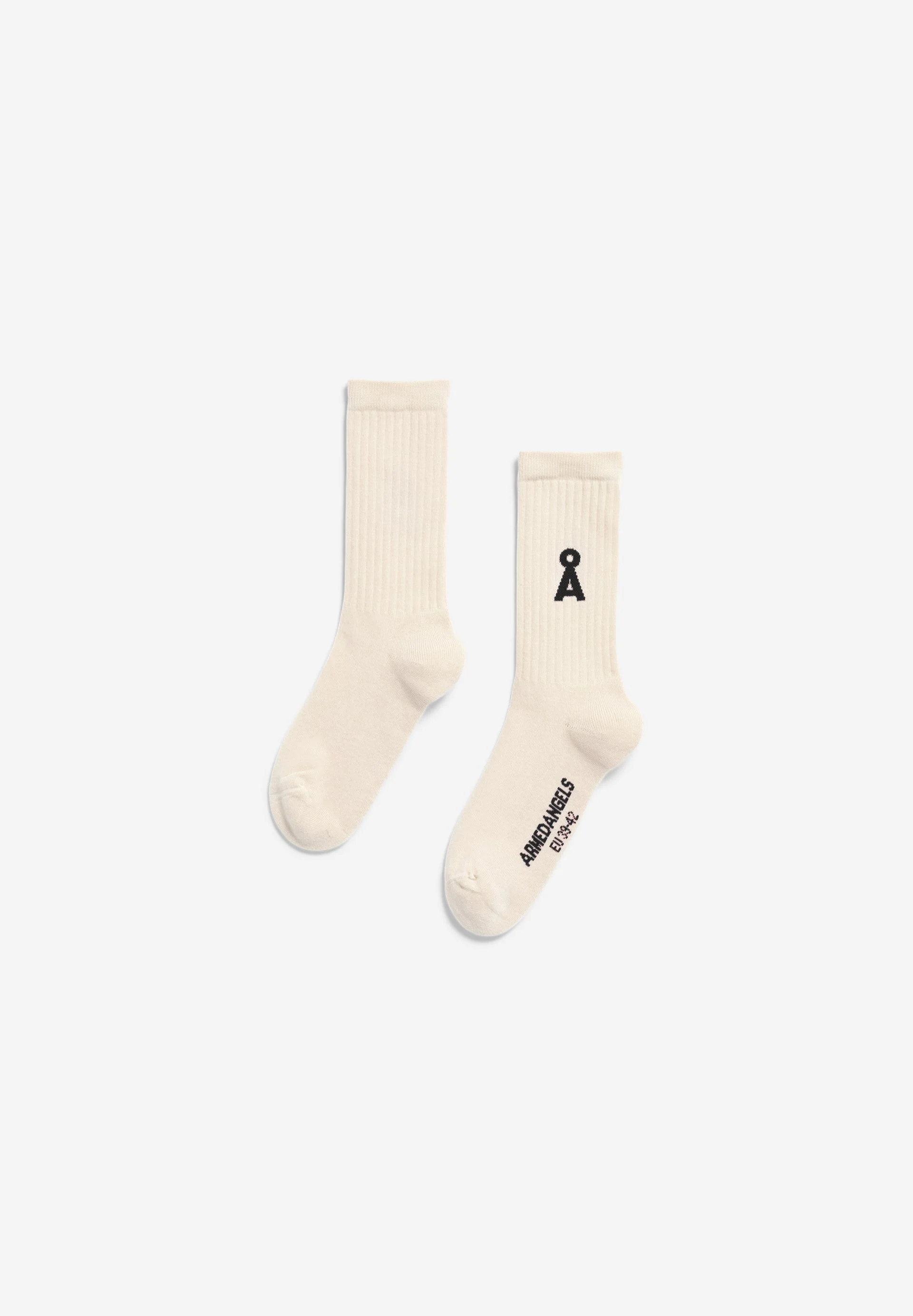 SAAMUS BOLD SOCKEN | oatmilk-black - Image 2