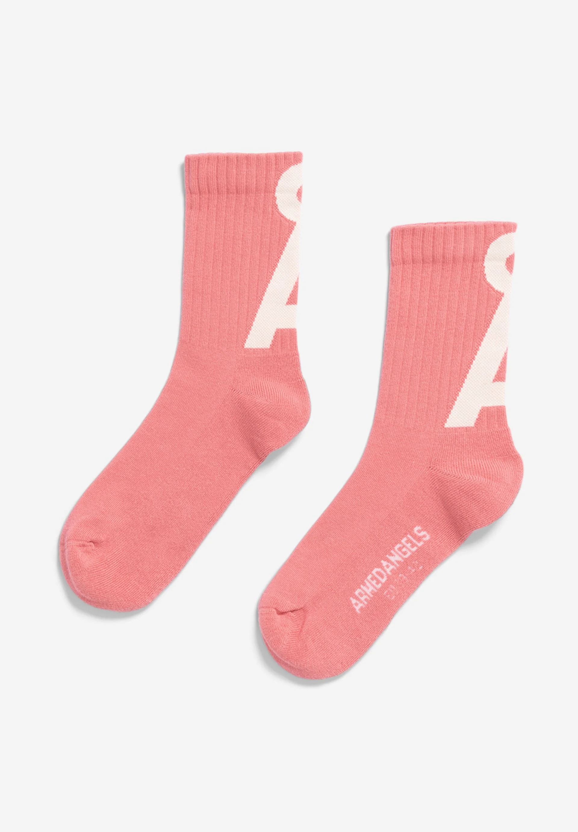 SAAMUS SHORT SOCKEN | dark peony-oatmilk - Image 2