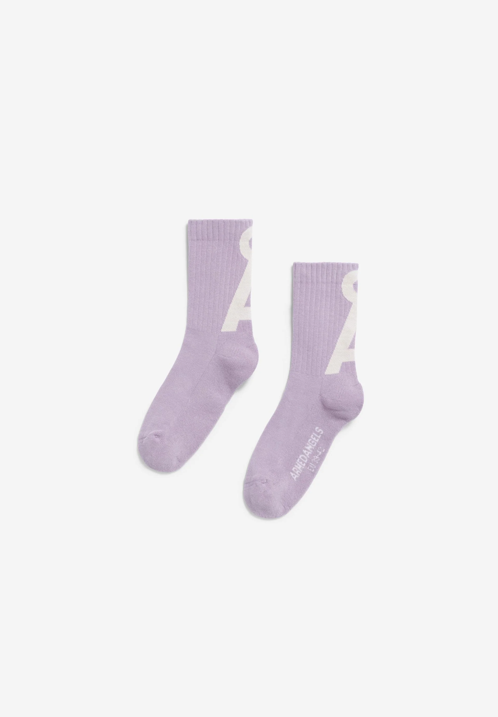 SAAMUS SHORT SOCKEN | frozen lavender-oartmilk - Image 2