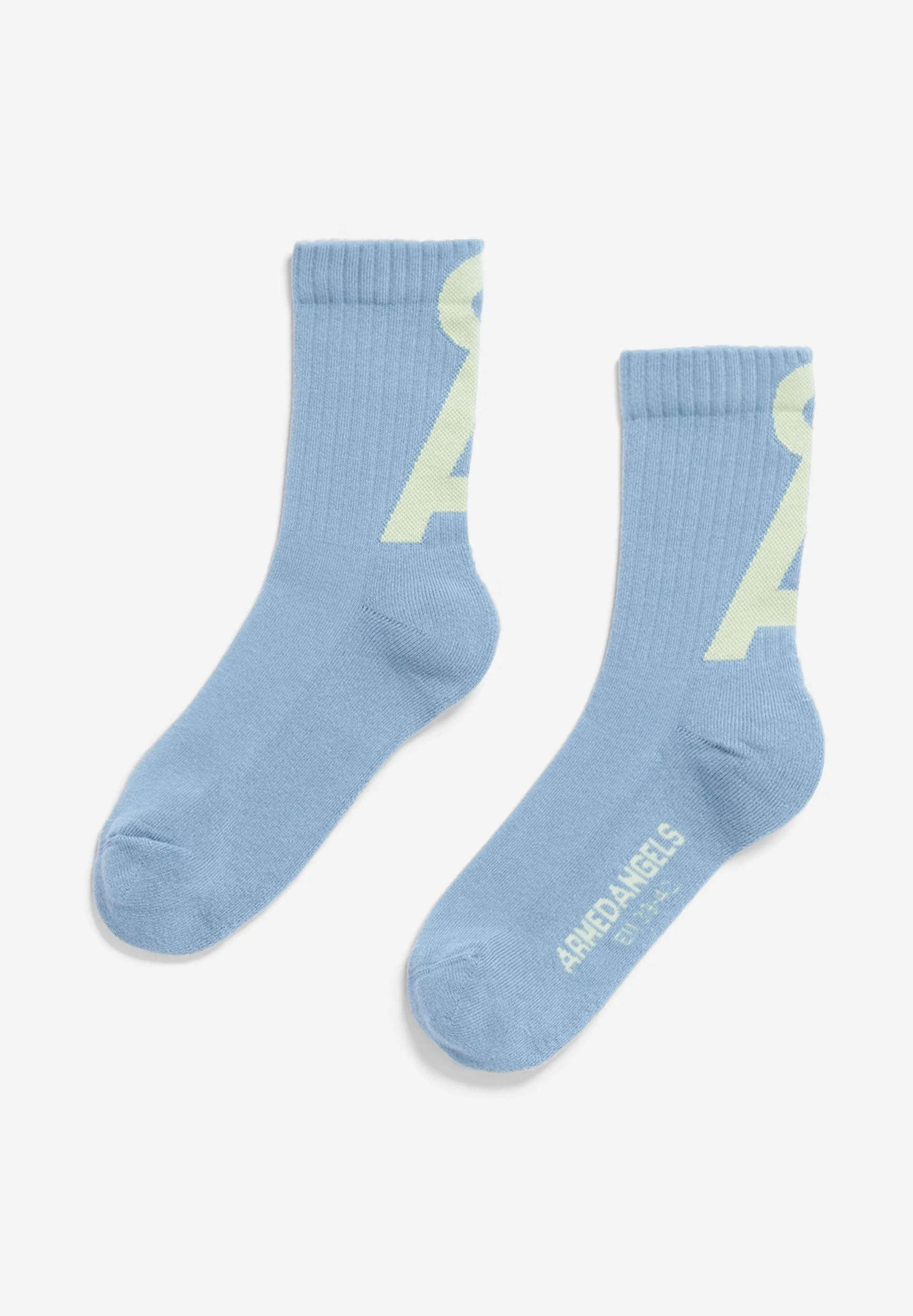 SAAMUS SHORT SOCKEN | pigment blue-green ash - Image 2