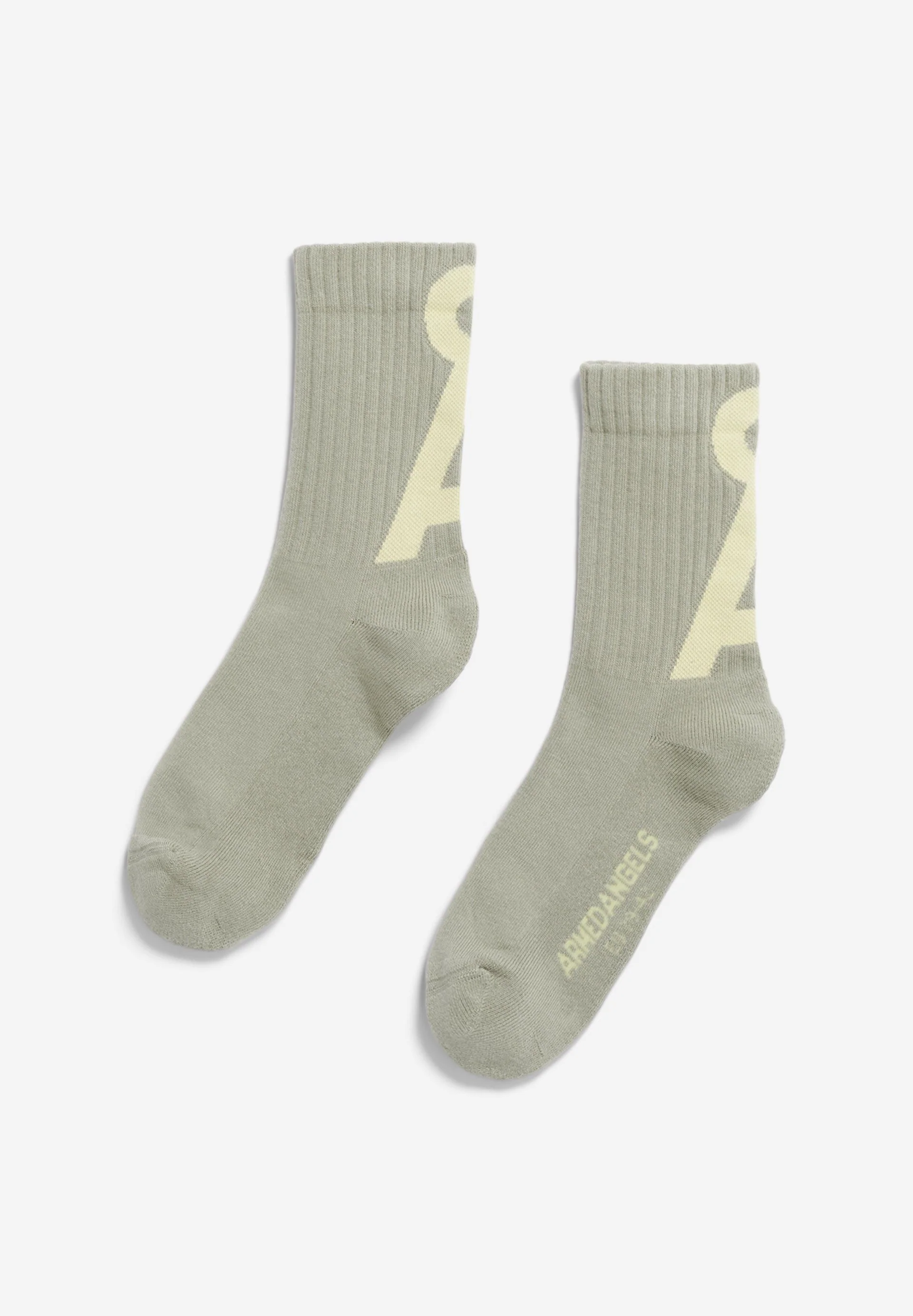 SAAMUS SHORT SOCKEN | seagreen-early yellow - Image 2