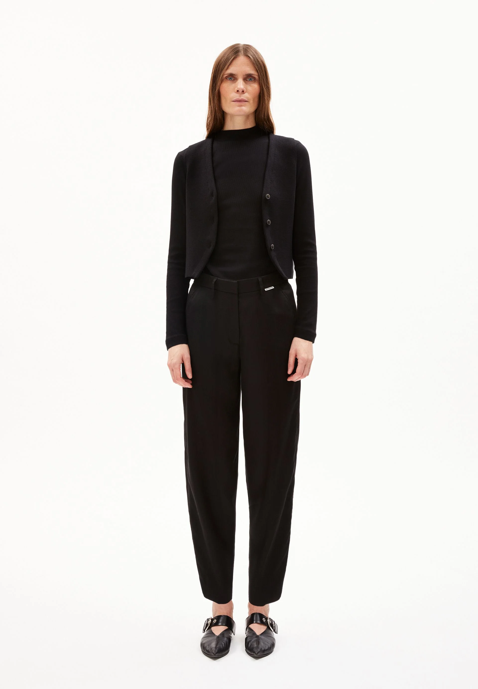 SANDRINAA TAPERED HOSE | black - Image 5