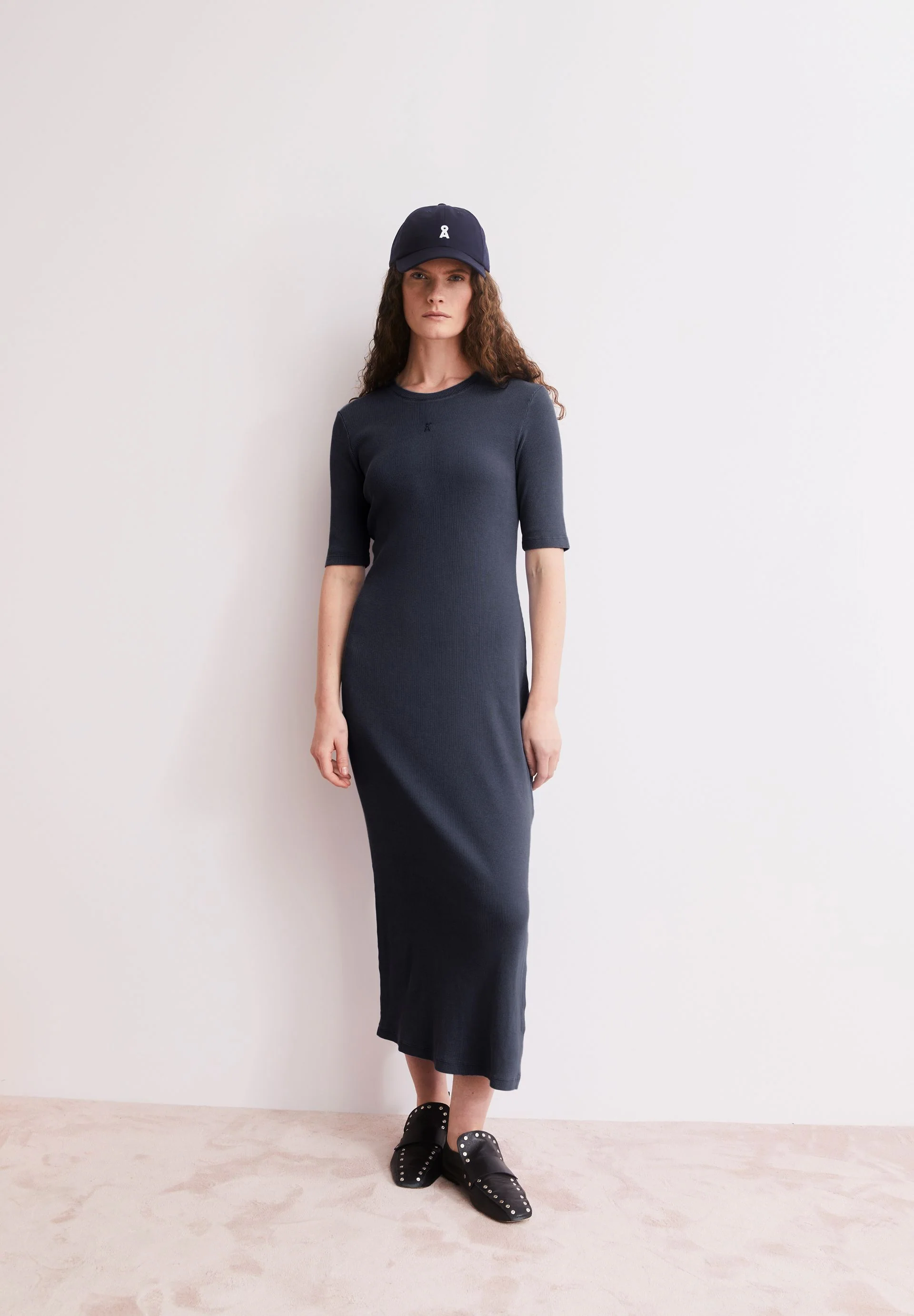 SEHAARAA GMT DYE KLEID | tinted navy - Image 4