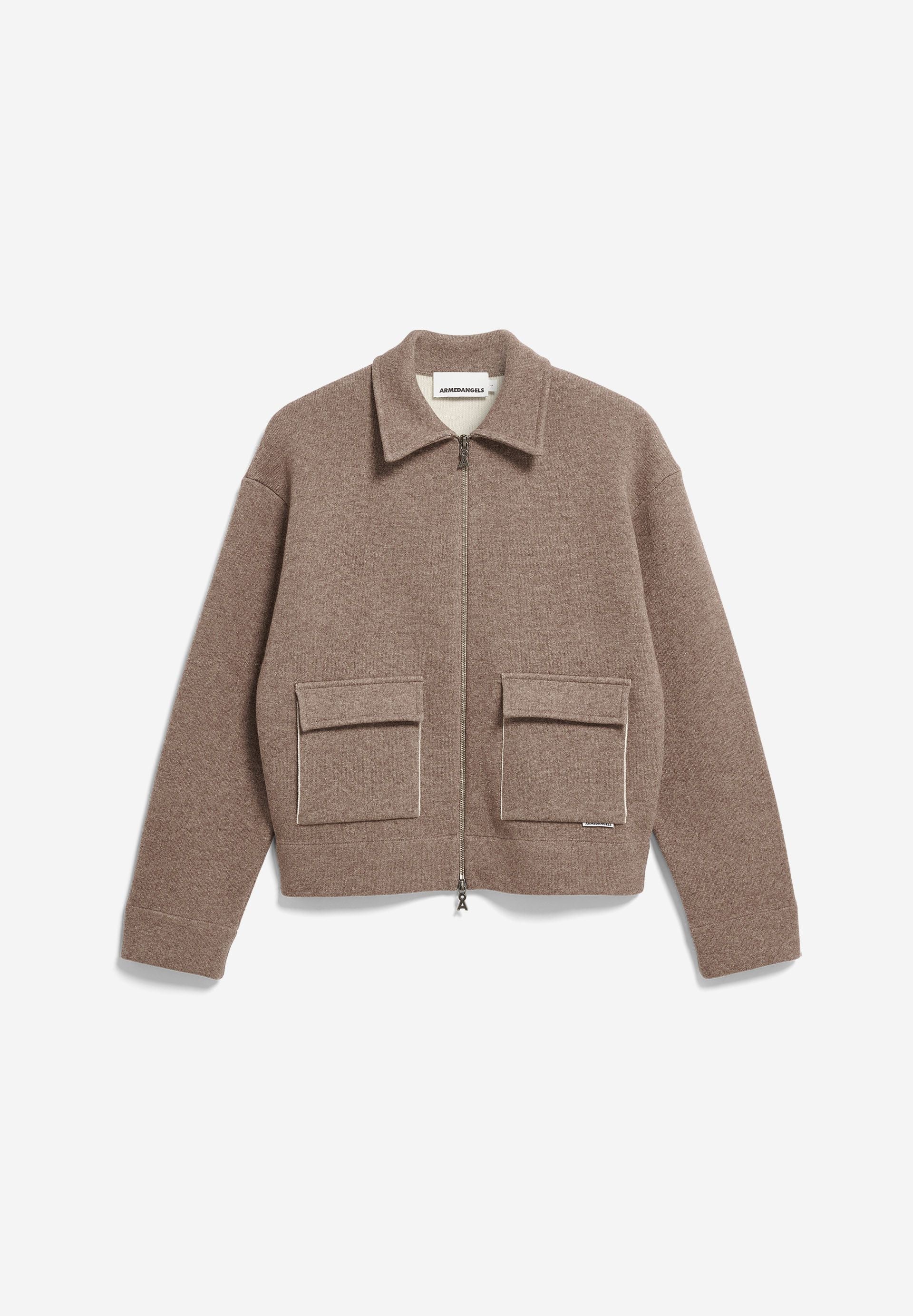 KURZE STRICKJACKE | cinnamon dust melange - Image 6
