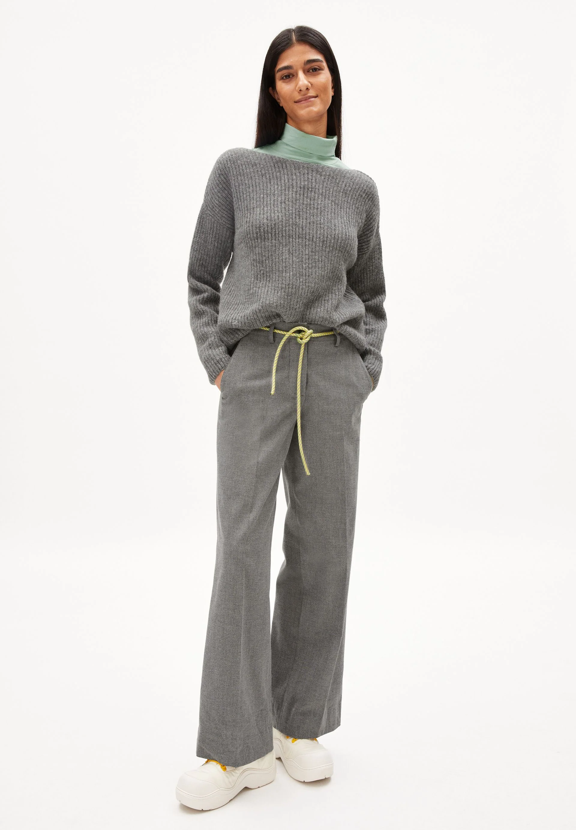 SIAANA | frozen mid grey melange - Image 5