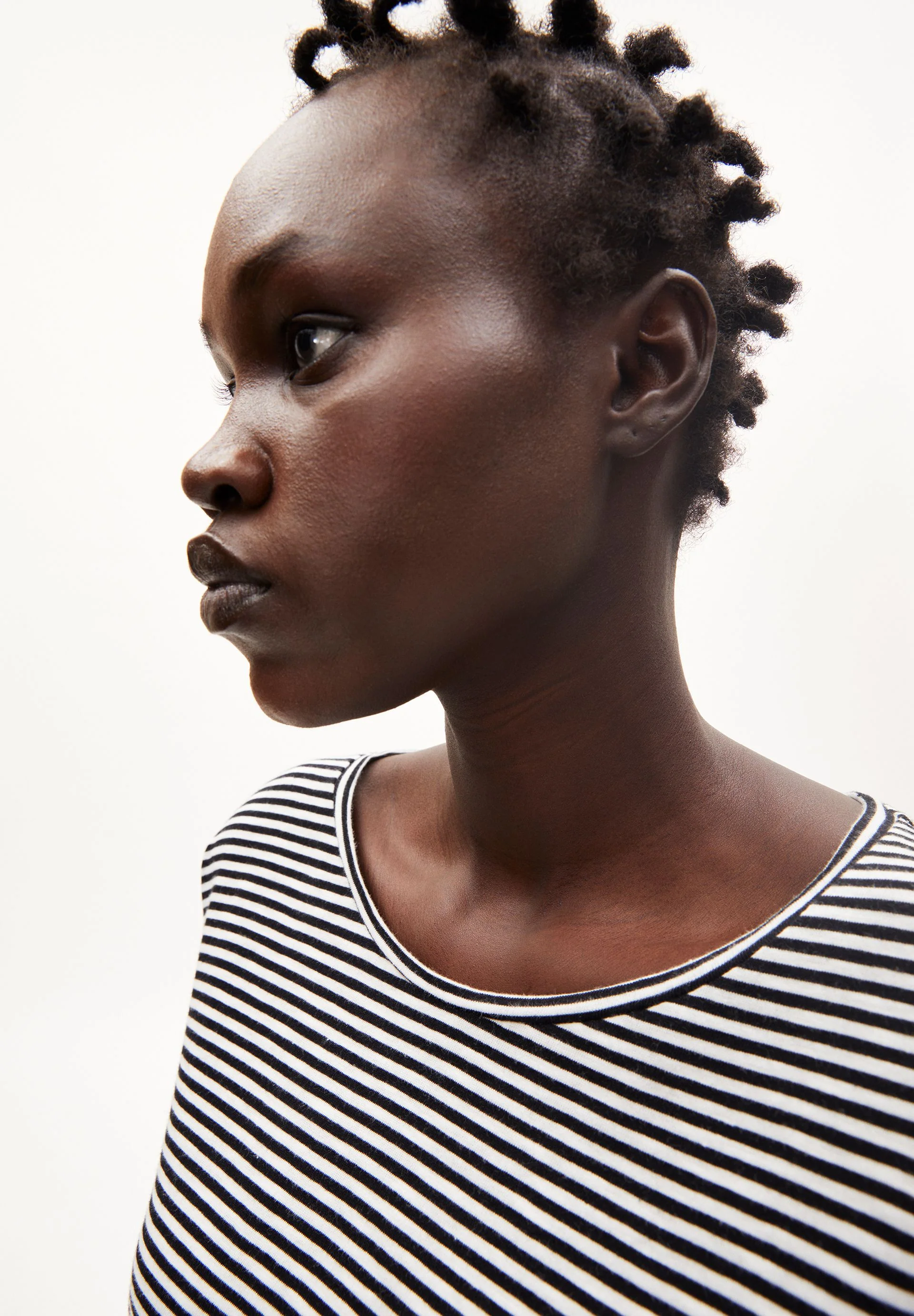 SIANAA LOVELY STRIPES | black-oatmilk - Image 3