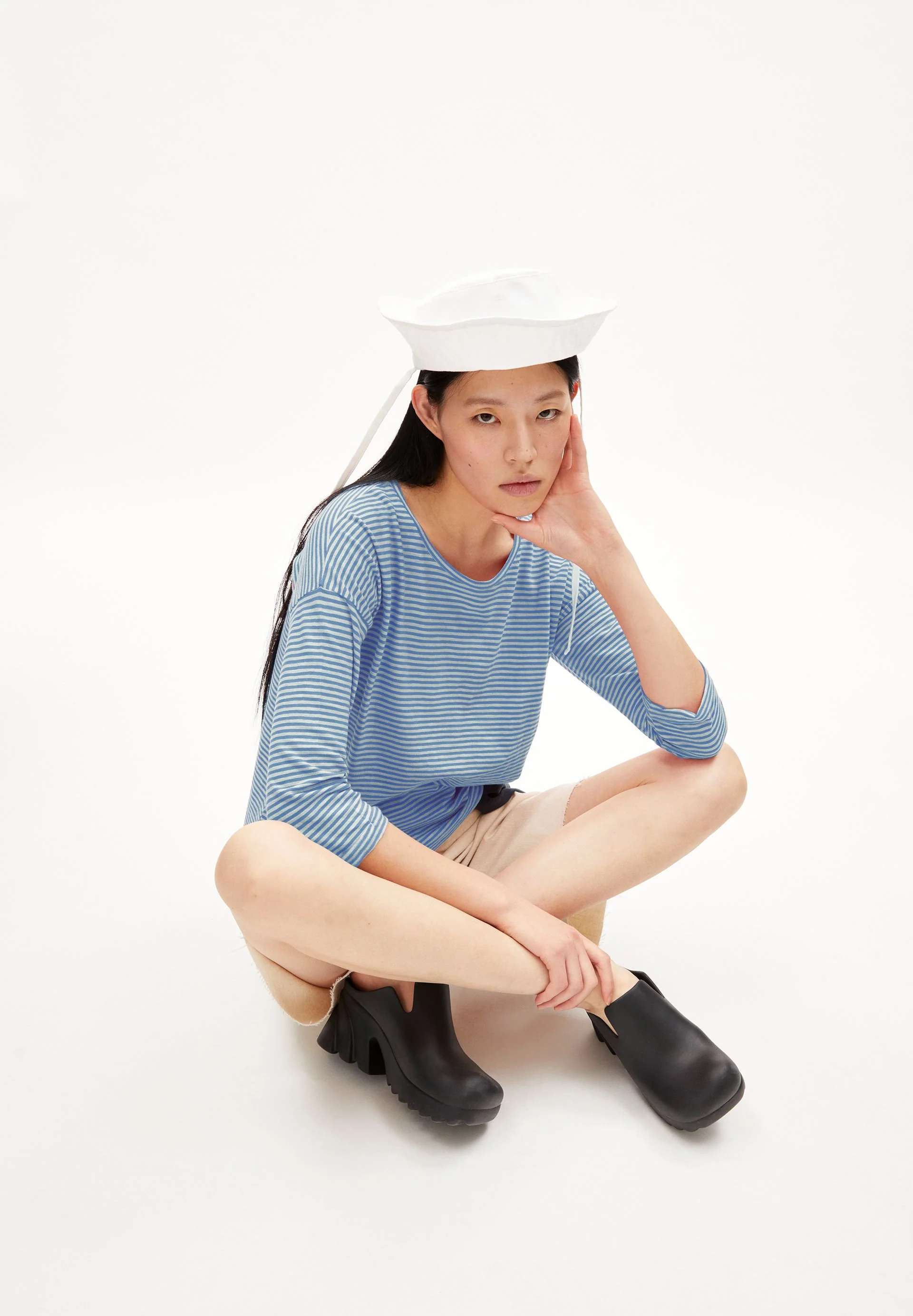 SIANAA LOVELY STRIPES | blueniverse-light desert - Image 4