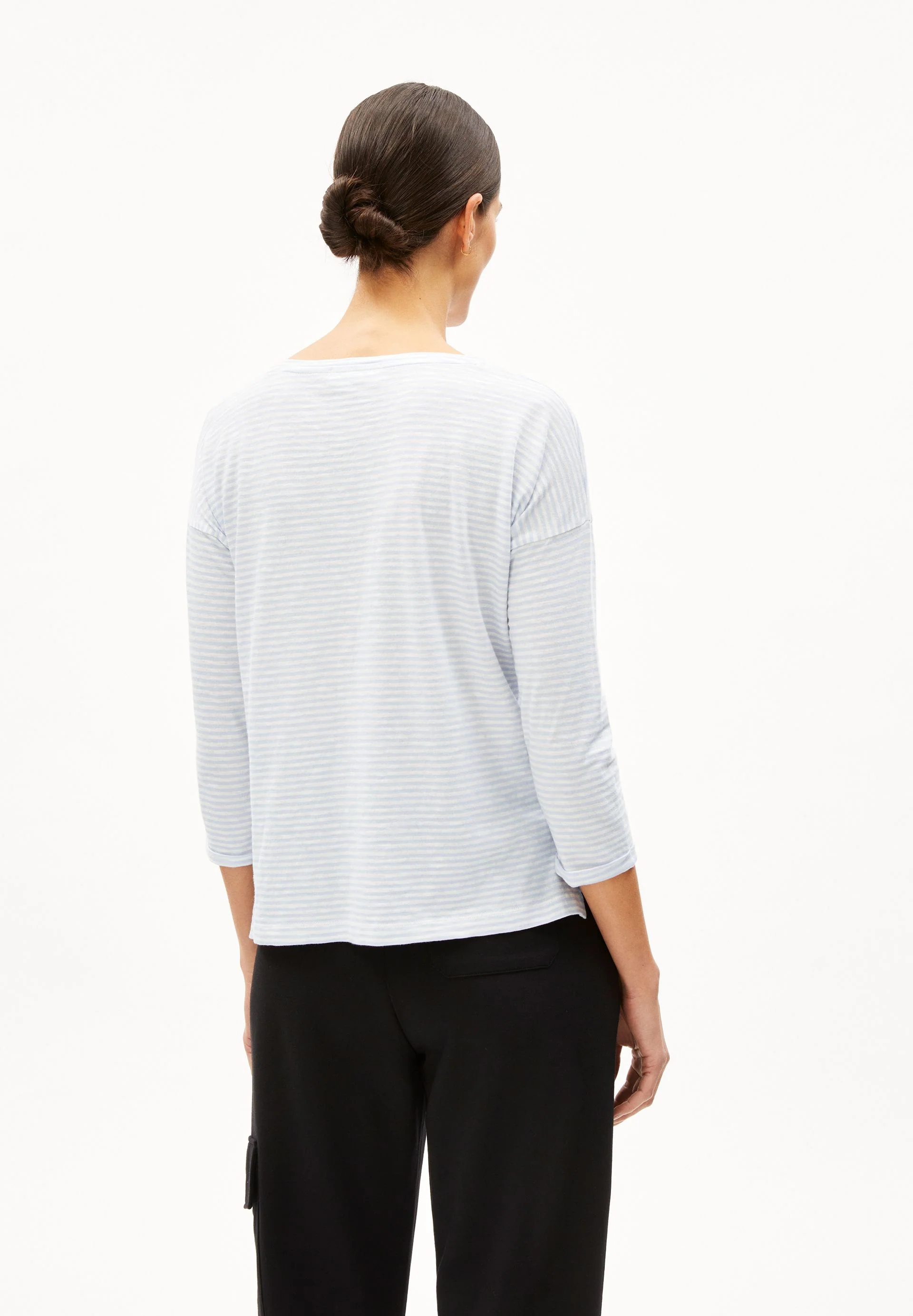 SIANAA LOVELY STRIPES | morning sky-oatmilk - Image 2