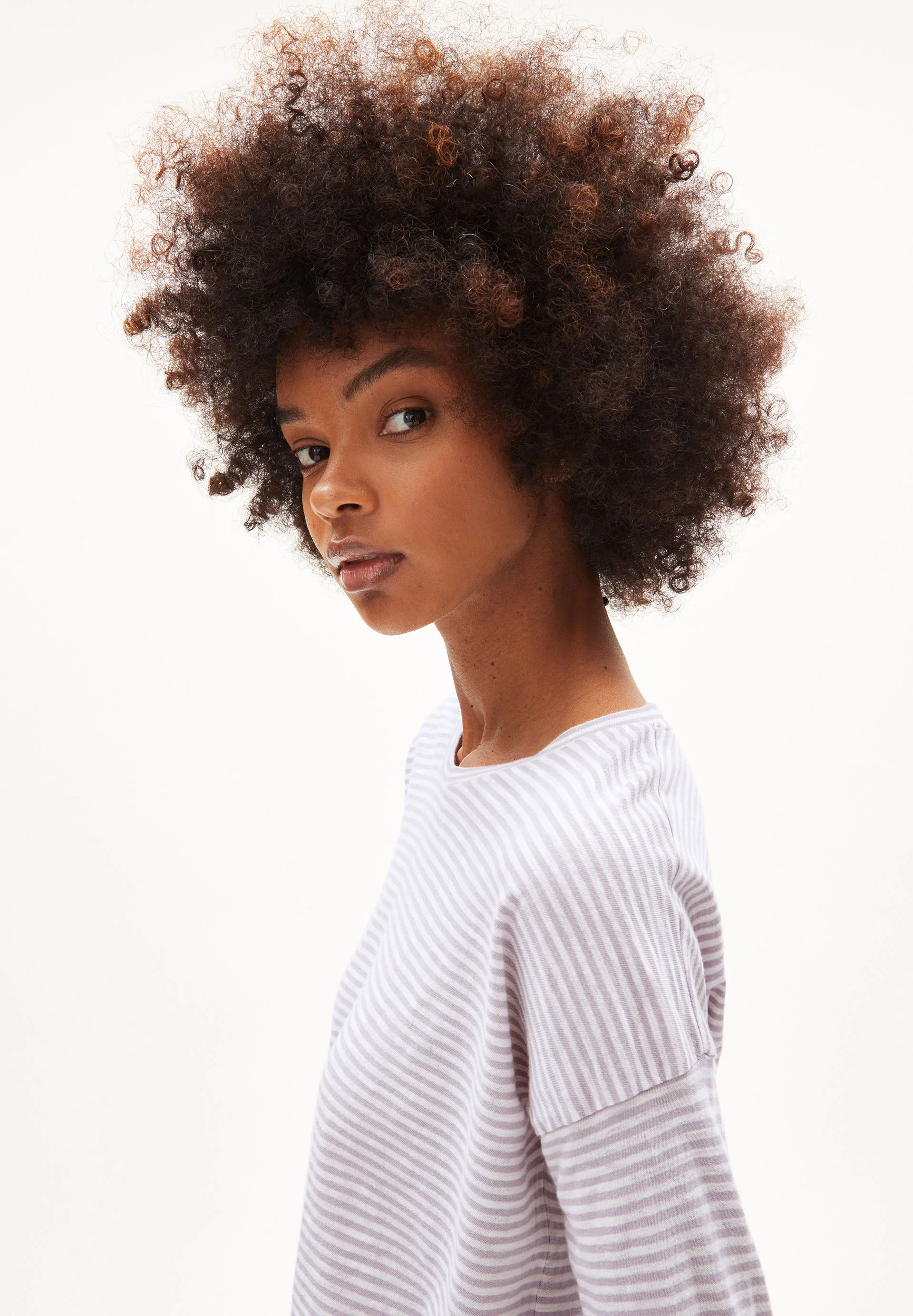 SIANAA LOVELY STRIPES | purple noise-oatmilk - Image 3