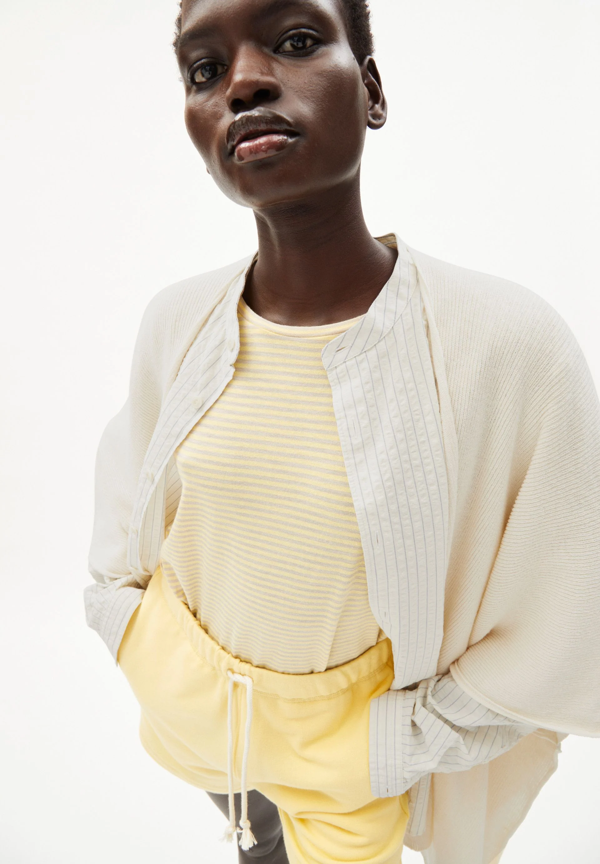 SIANAA LOVELY STRIPES | straw-light desert - Image 4