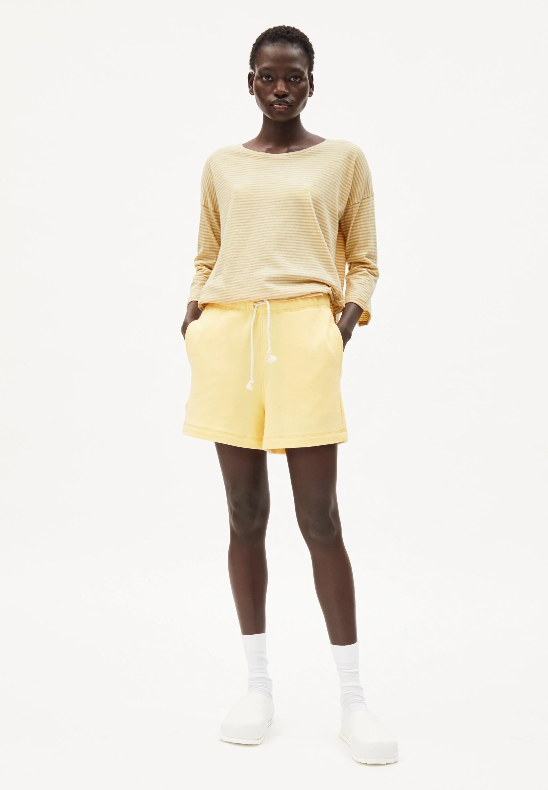 SIANAA LOVELY STRIPES | straw-light desert - Image 5