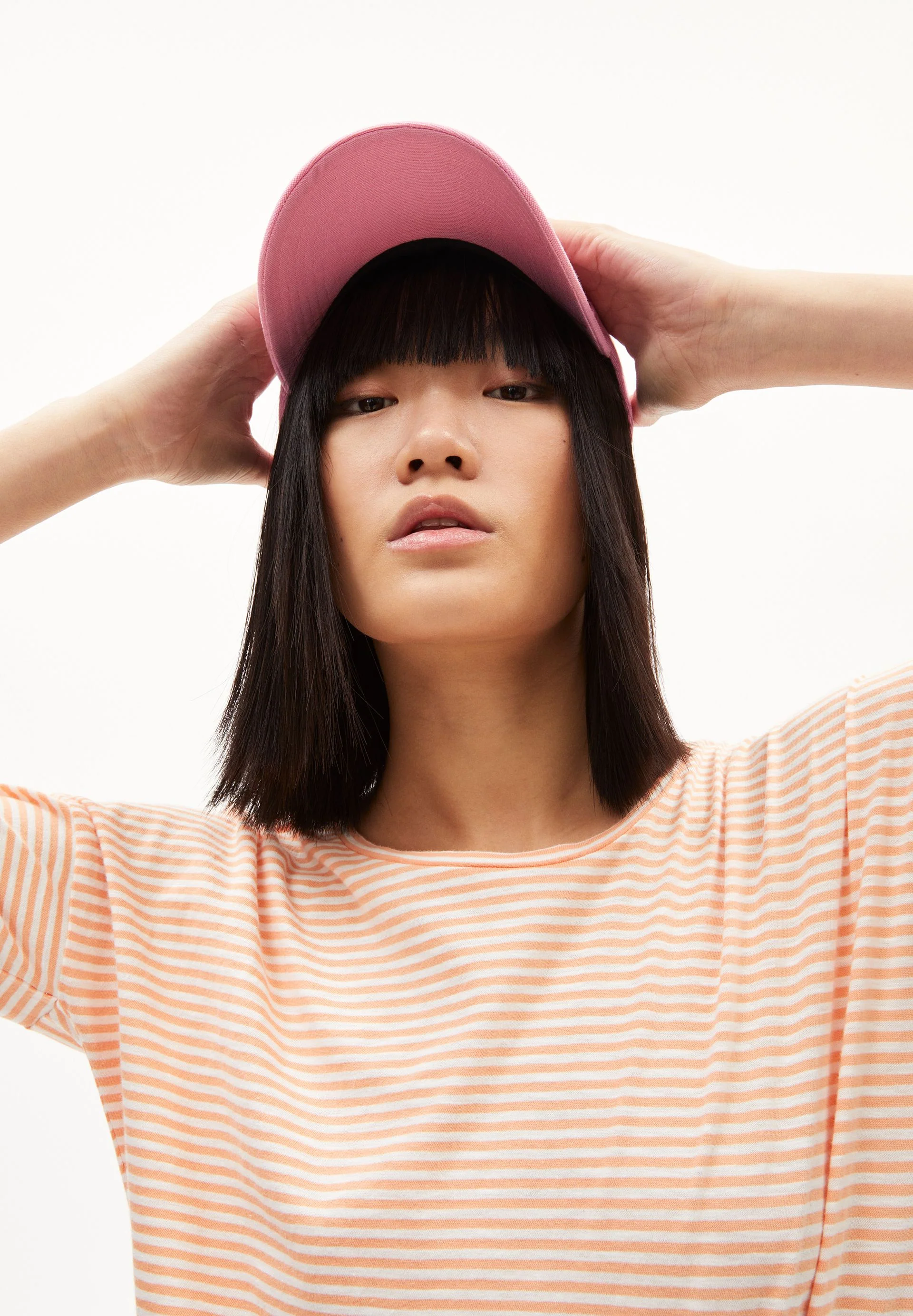 SIANAA LOVELY STRIPES | warm peach-oatmilk - Image 3