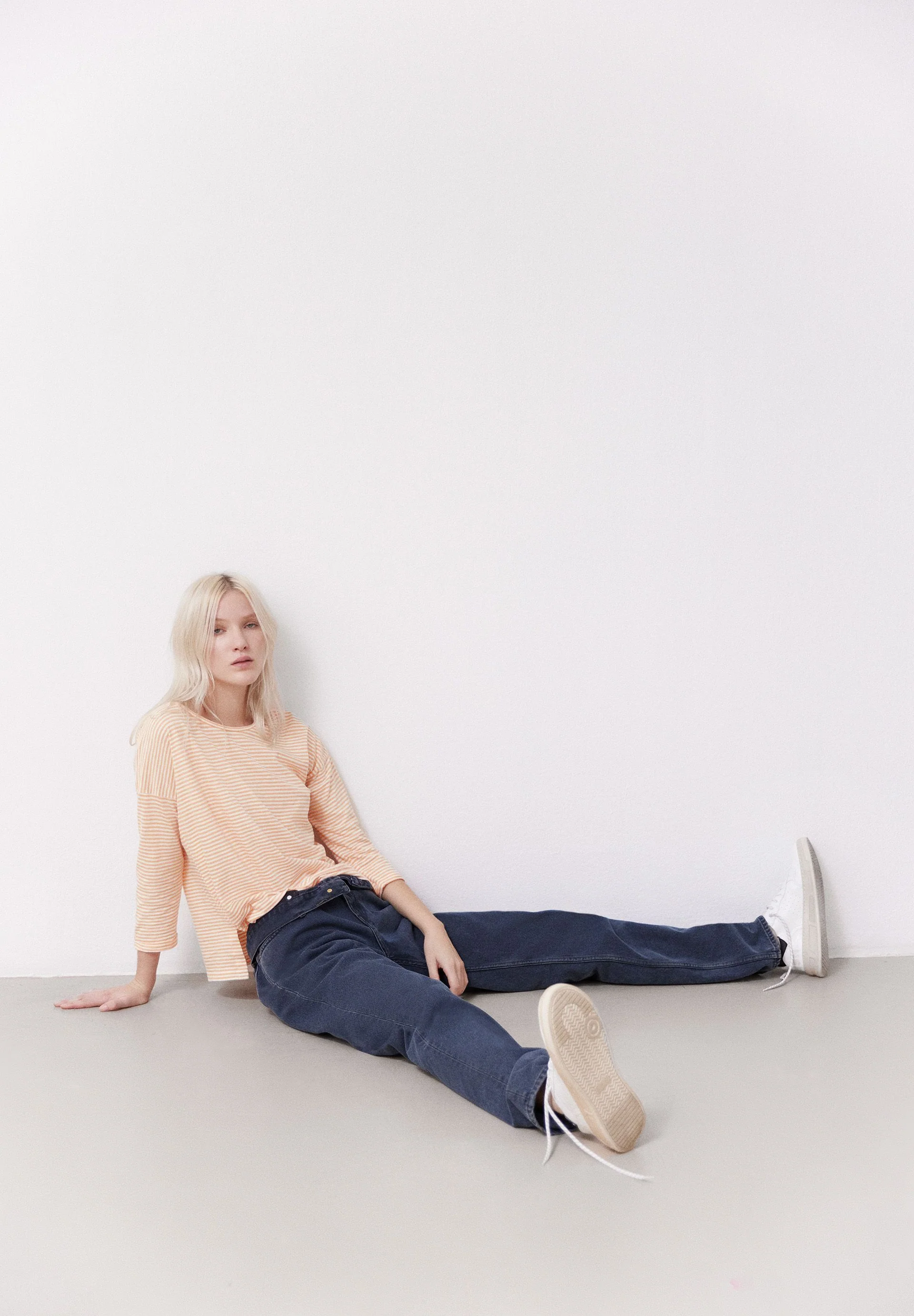 SIANAA LOVELY STRIPES | warm peach-oatmilk - Image 6