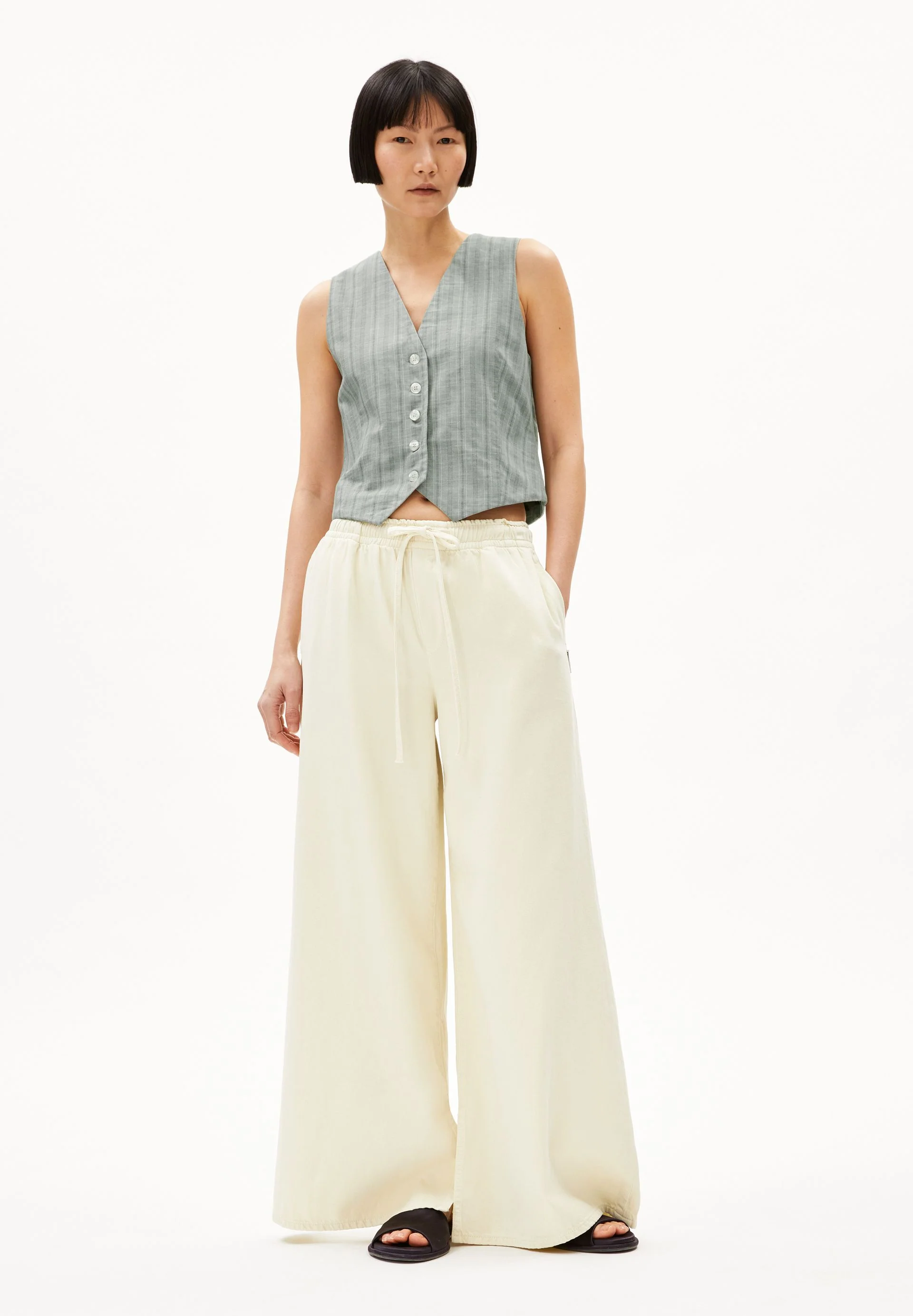 SINERIAA STRIPED | seagreen-light oatmilk - Image 5