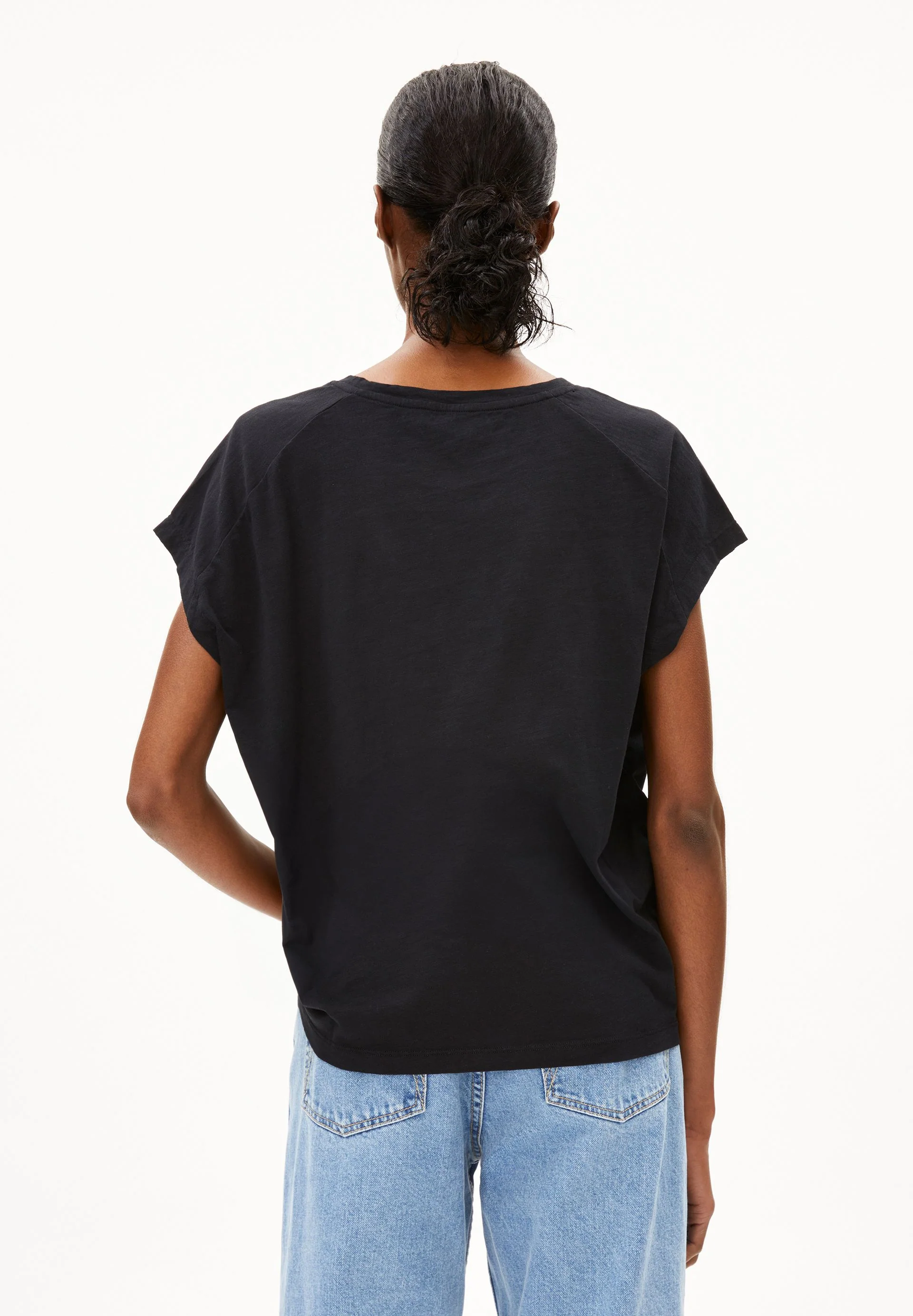 SLUB JERSEY T-SHIRT | black - Image 2