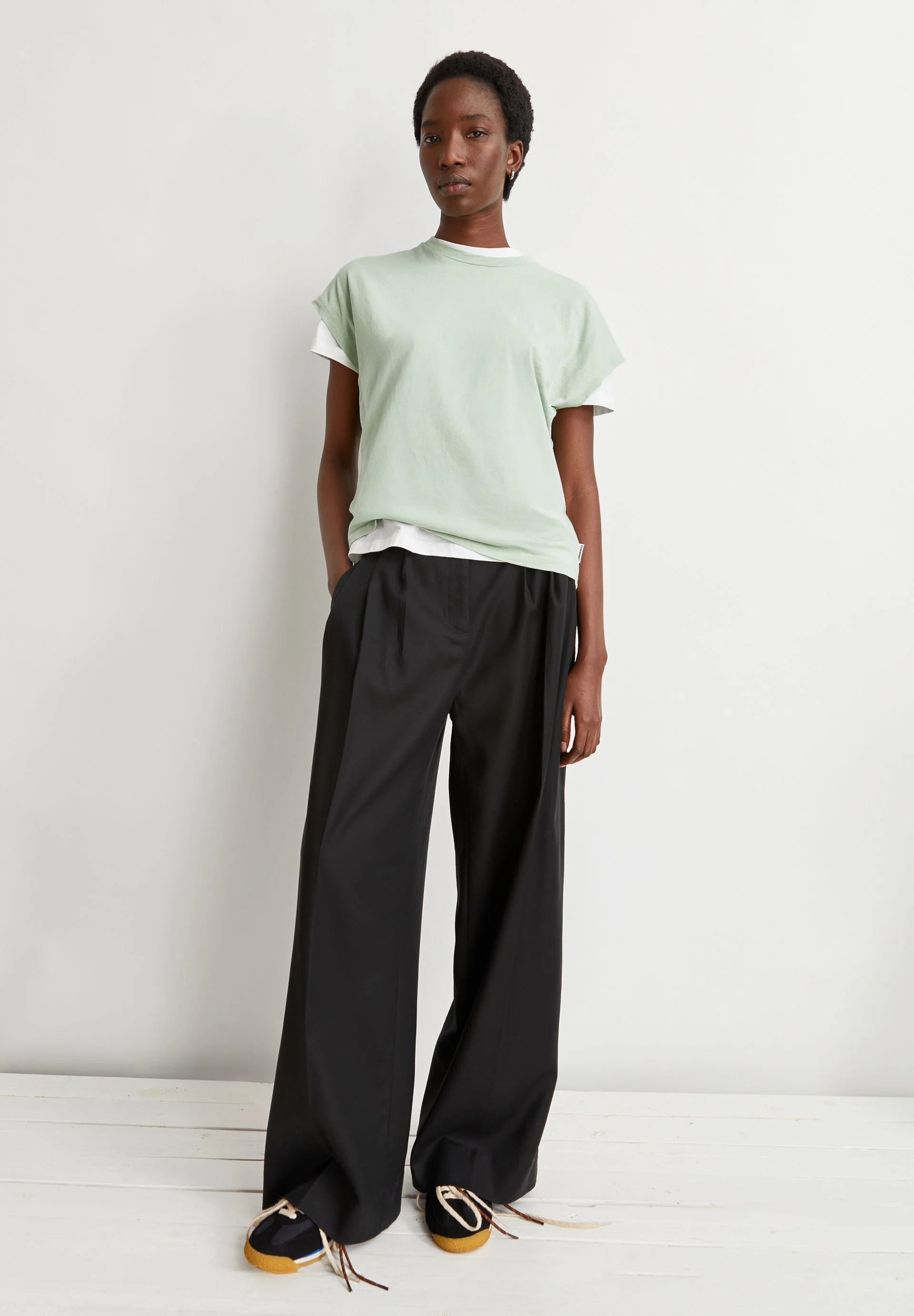 SLUB JERSEY T-SHIRT | foam - Image 4